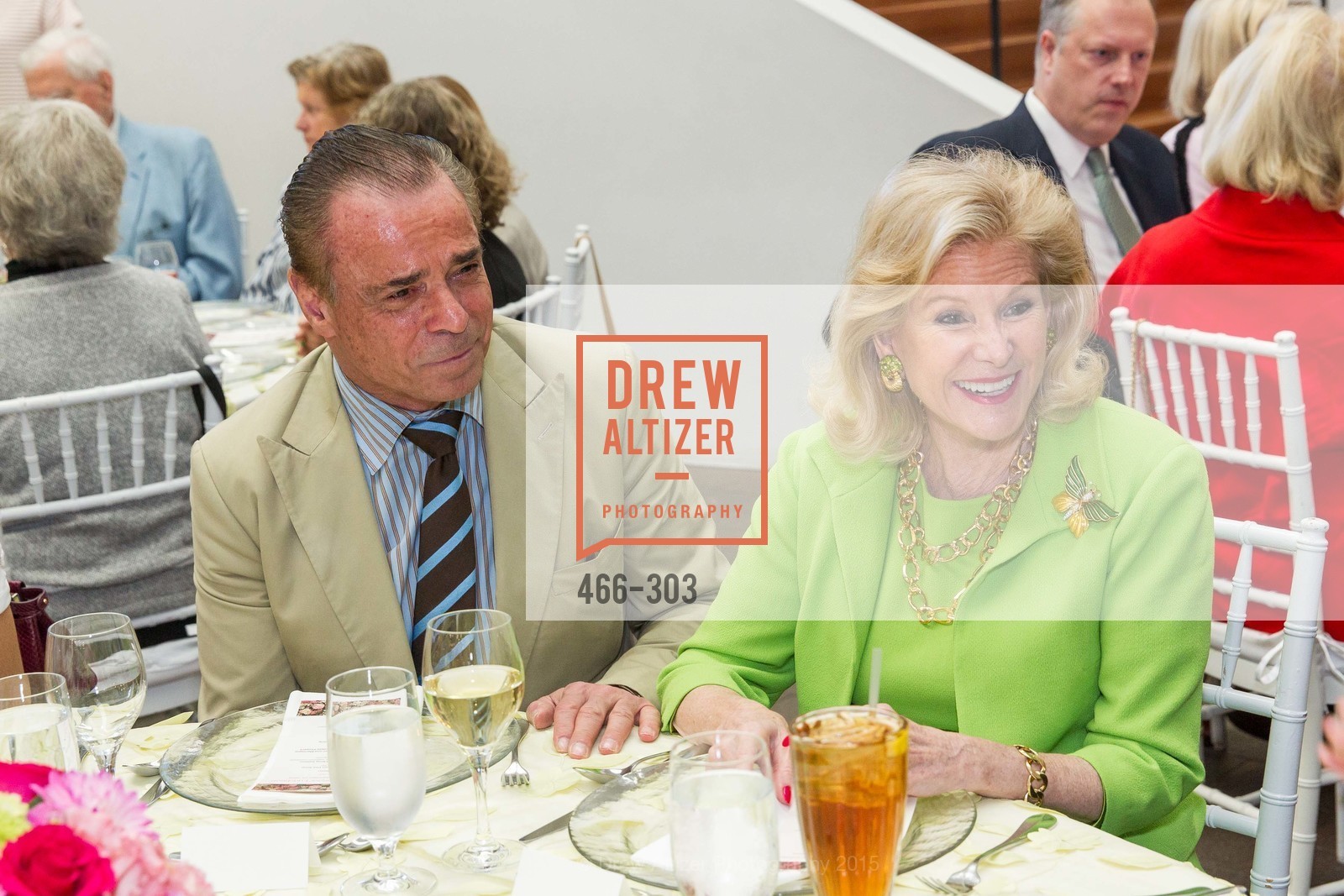 Boaz Mazor, Dede Wilsey, Gucci & Vogue Dinner, de Young Museum. de Young Museum, . 3010 24th St, September 21st, 2015, Photo #466-303 Boaz Mazor, Dede Wilsey, Photo #466-303