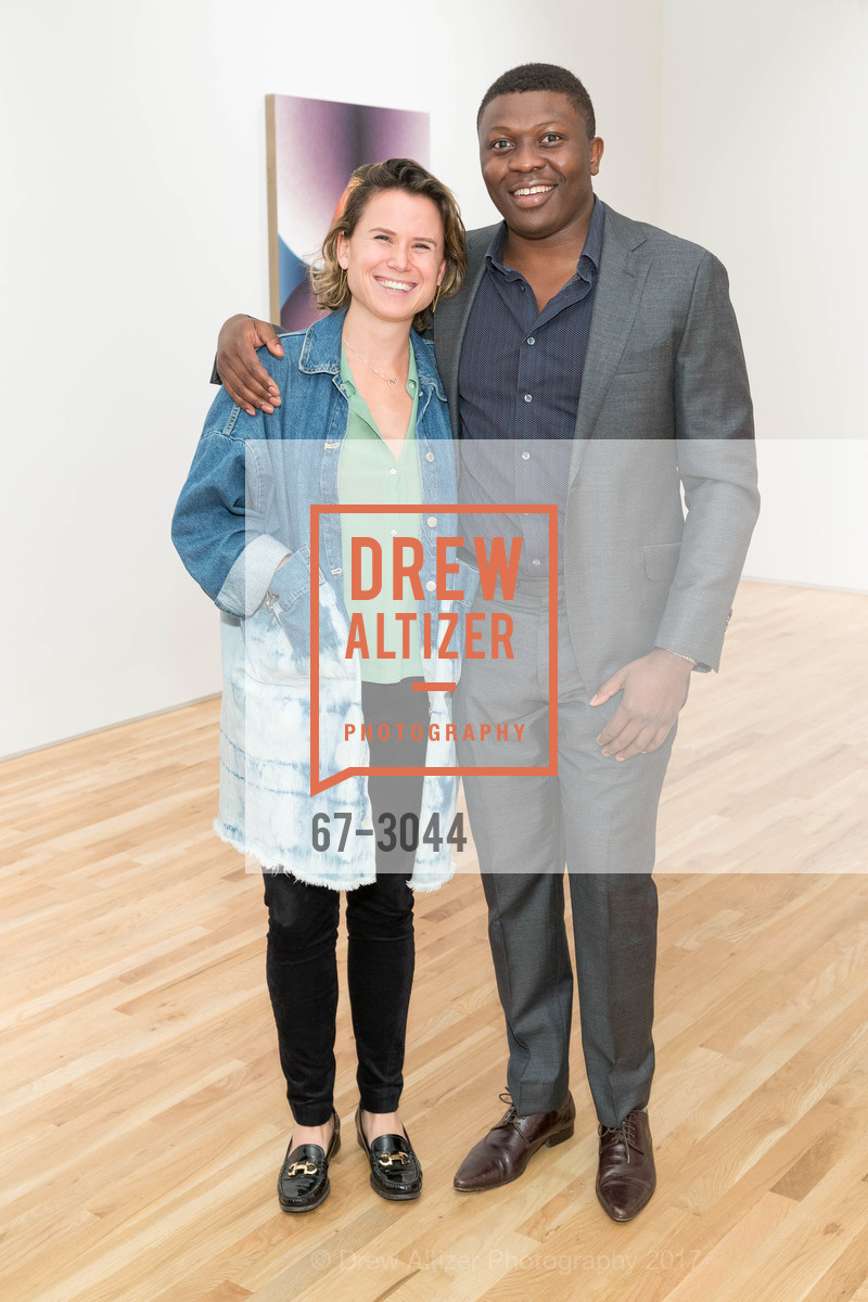Marion Cohn, Julius Denjema, Pace Palo Alto private reception for Jed Perl's Calder: The Conquest of Time with Calder Foundation's Alexander S. C. Rower, Pace Palo Alto. 229 Hamilton Ave Palo Alto, CA, November 2nd, 2017, Photo #67-3044 Marion Cohn, Julius Denjema, Photo #67-3044