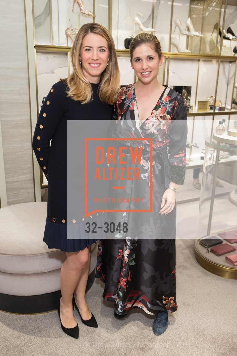 Amy Robb, Courtney Smith, Jimmy Choo and InStyle Cruise Collection, Jimmy Choo. 164 Geary Street, November 1st, 2017, Photo #32-3048 Amy Robb, Courtney Smith, Photo #32-3048