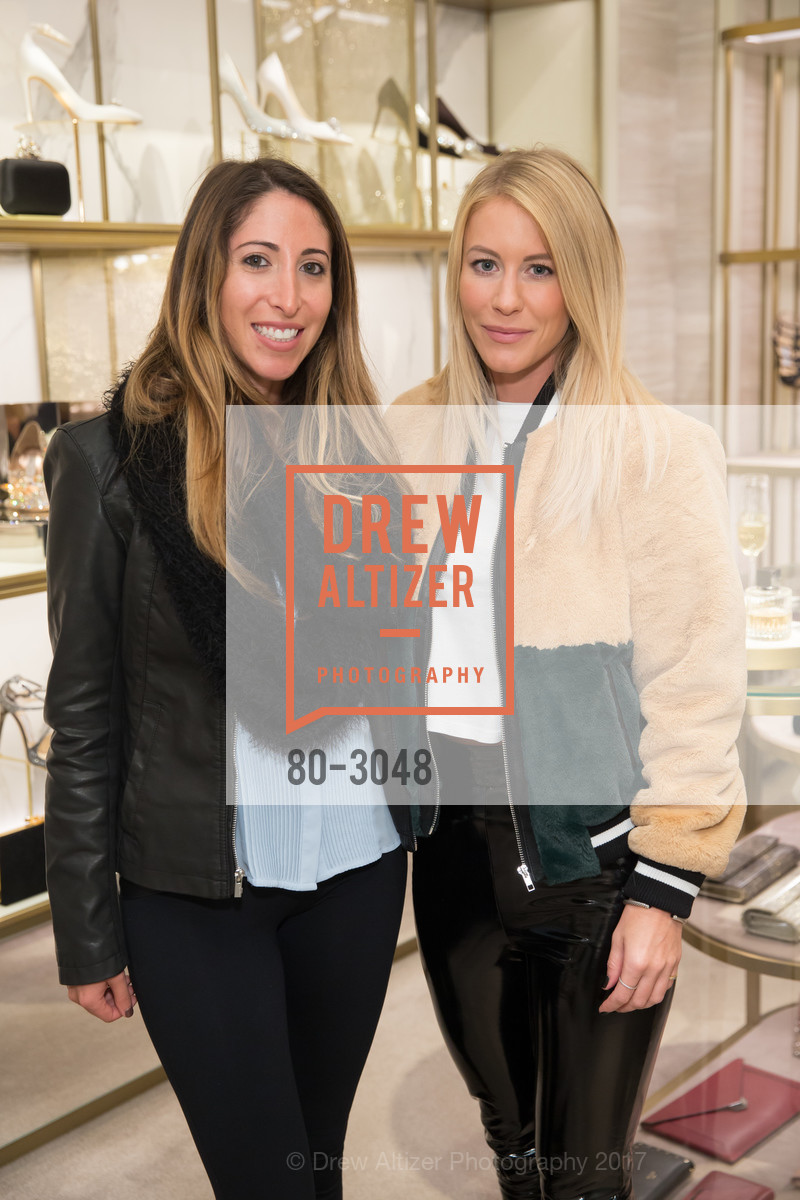 Erin Smith, Kristin Gray, Jimmy Choo and InStyle Cruise Collection, Jimmy Choo. 164 Geary Street, November 1st, 2017, Photo #80-3048 Erin Smith, Kristin Gray, Photo #80-3048