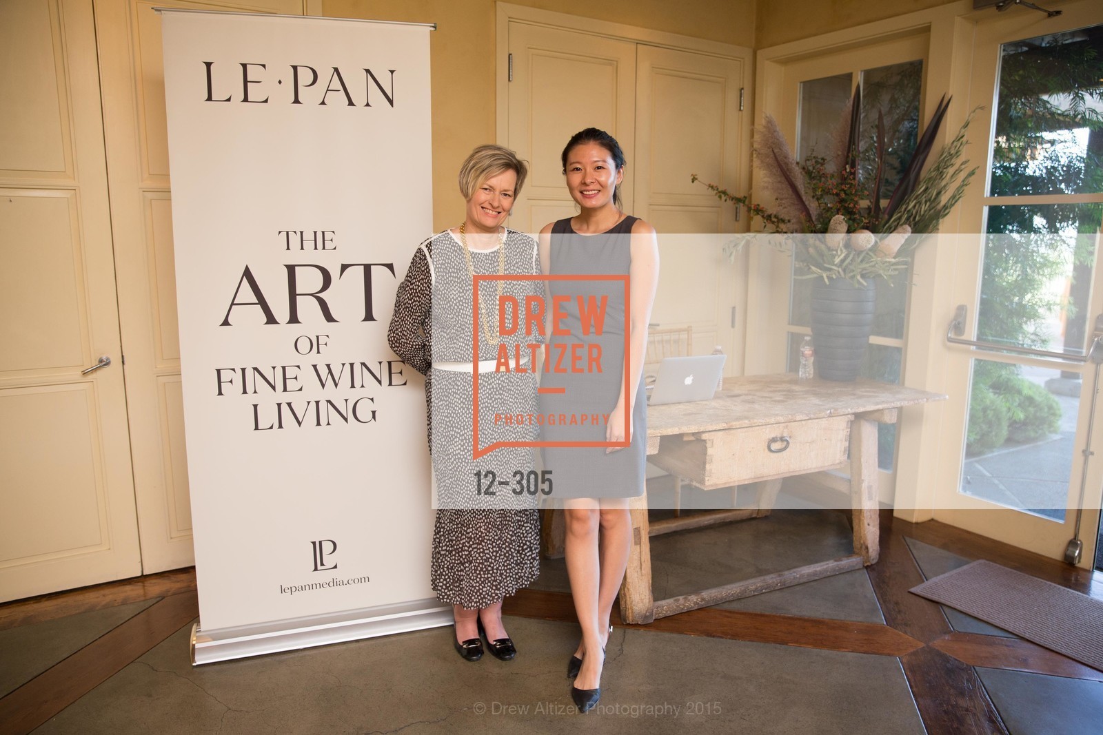 Jill Criptree, Ann An, LE PAN Napa Valley Launch Cocktail Party, Auberge dr Soliel, September 22nd, 2015