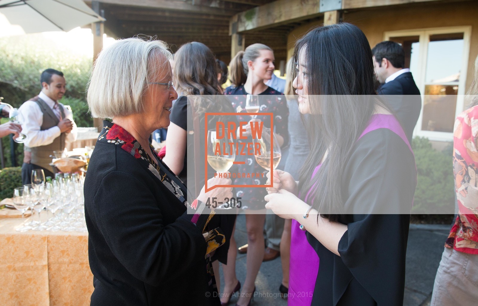 Cathy Corison, Jenny Pan, Gucci & Vogue Dinner, Auberge dr Soliel. Auberge dr Soliel, September 22nd, 2015, Photo #45-305 Cathy Corison, Jenny Pan, Photo #45-305