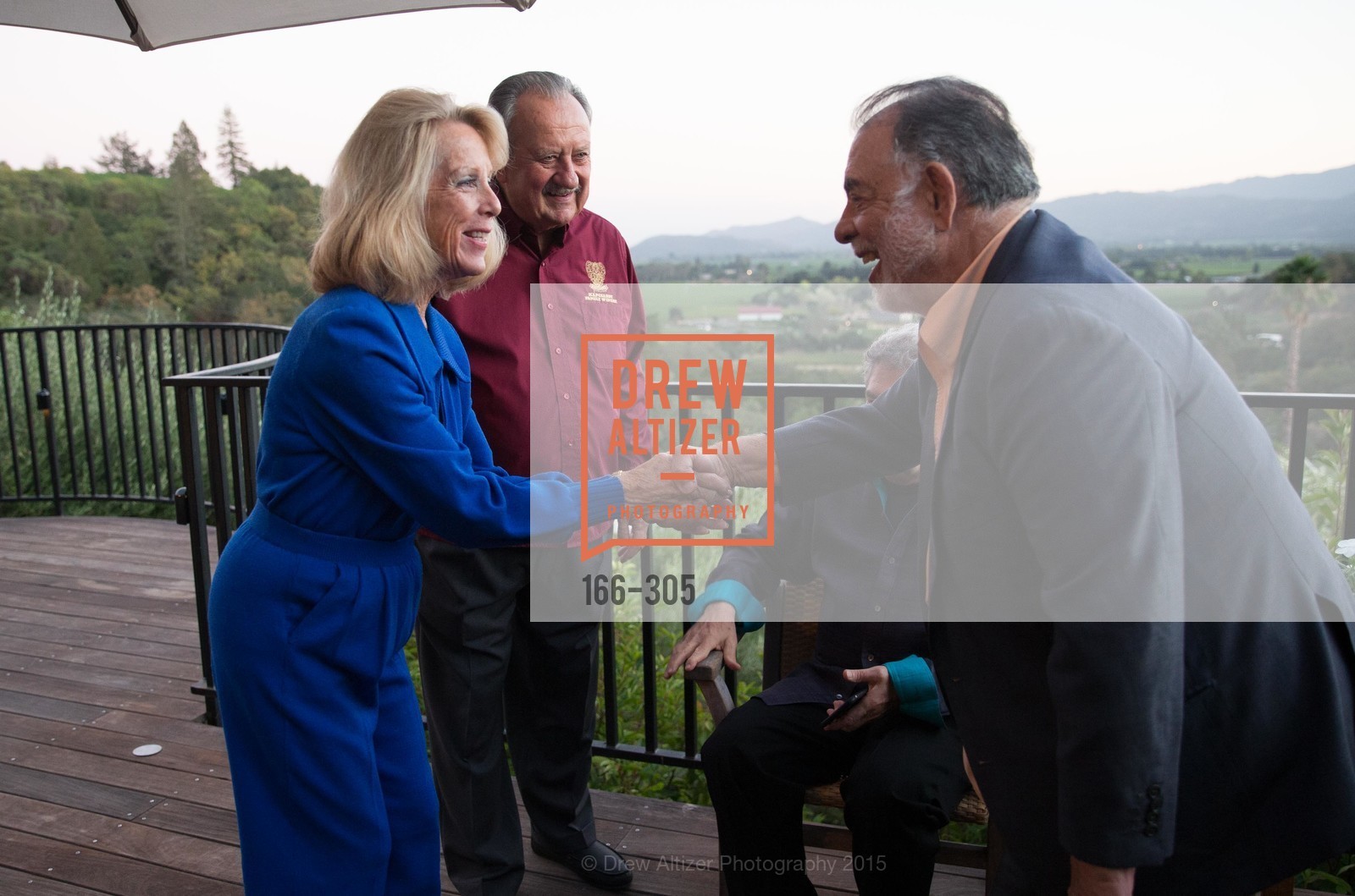 Bobbie Kapcsandy, Lou Kapcsandy, Francis Ford Coppola, LE PAN Napa Valley Launch Cocktail Party, Auberge dr Soliel, September 22nd, 2015,Drew Altizer, Drew Altizer Photography, full-service event agency, private events, San Francisco photographer, photographer California