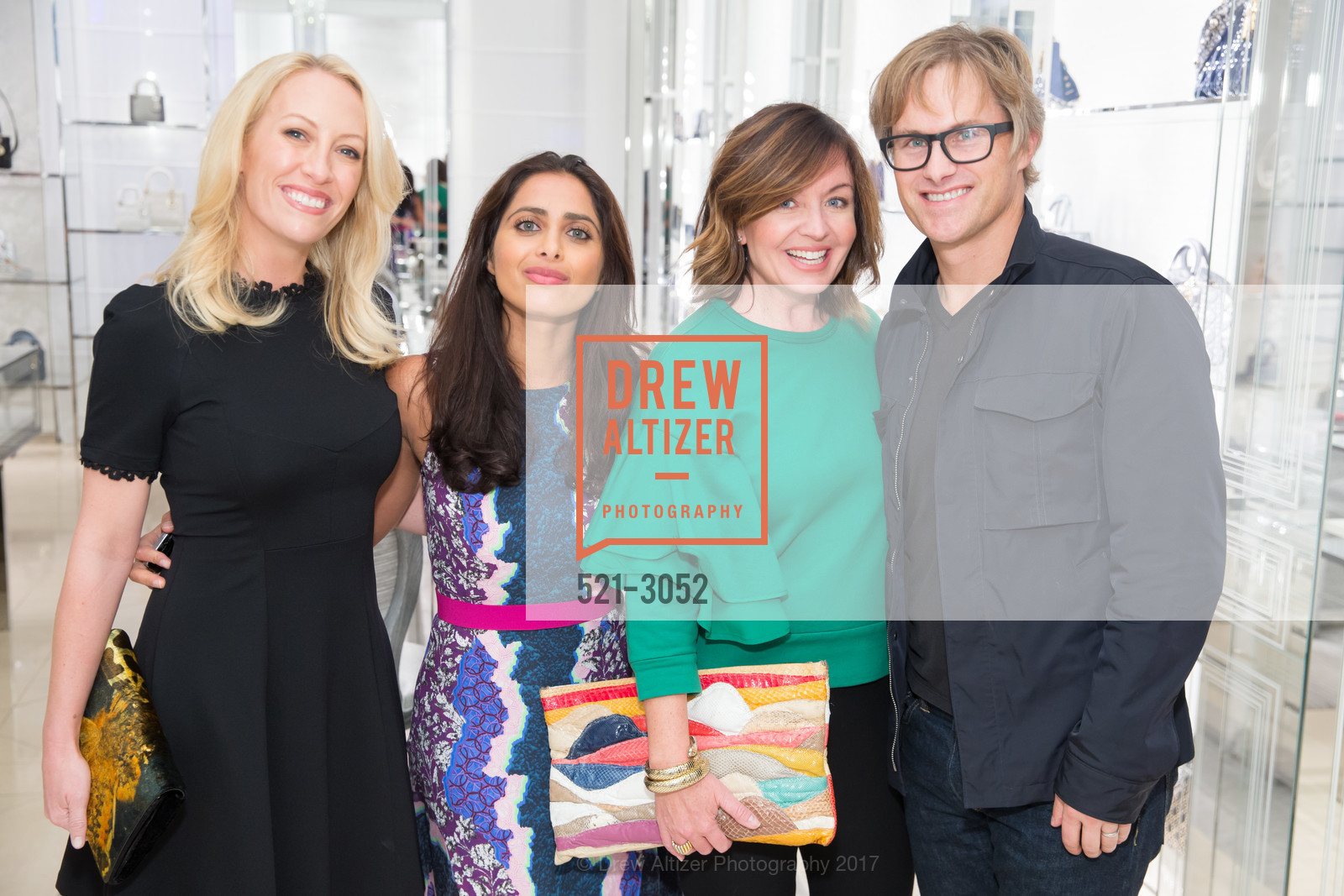 Julia Hartz, Ruzwana Bashir, Anna Buckley, Kevin Hartz, San Francisco Cruise 2017 Launch Event Hosted by Dior with Elle & Women in Tech, Dior Boutique, November 2nd, 2017, Photo #521-3052 Julia Hartz, Ruzwana Bashir, Anna Buckley, Kevin Hartz, Photo #521-3052