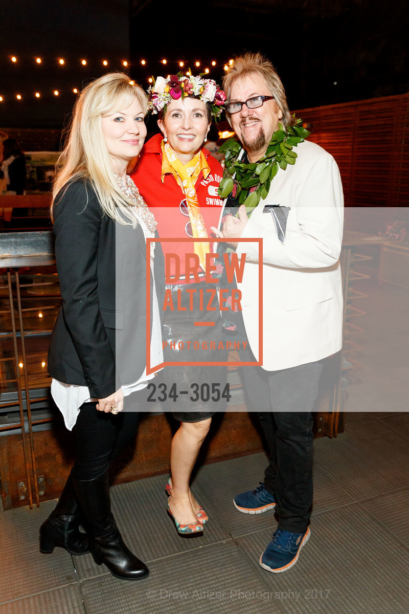 Stacey Pack, Suzette Clarke, David Pack, SLIDE RANCH Silver Trowel Awards Party, The Pearl. 601 19th Street, SF 94107, November 2nd, 2017, Photo #234-3054 Stacey Pack, Suzette Clarke, David Pack, Photo #234-3054