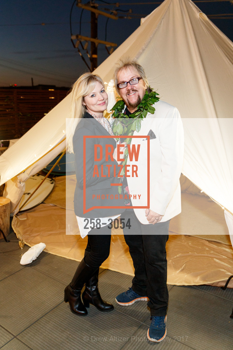 Stacey Pack, David Pack, SLIDE RANCH Silver Trowel Awards Party, The Pearl. 601 19th Street, SF 94107, November 2nd, 2017, Photo #258-3054 Stacey Pack, David Pack, Photo #258-3054