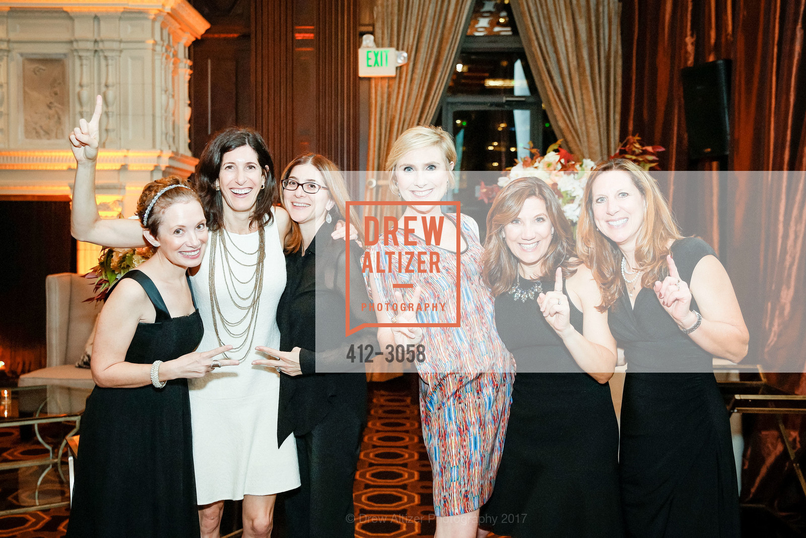 Kacy Brod, Raleigh Zwerin, Stephanie Gross, Laura Holmes-Haddad, Annette Selig, Julie Richardson, Belt It Out BRCA: A Night at the Piano Bar, Julia Morgan Ballroom. 465 California St., San Francisco, CA, November 4th, 2017, Photo #412-3058 Kacy Brod, Raleigh Zwerin, Stephanie Gross, Laura Holmes-Haddad, Annette Selig, Julie Richardson, Photo #412-3058