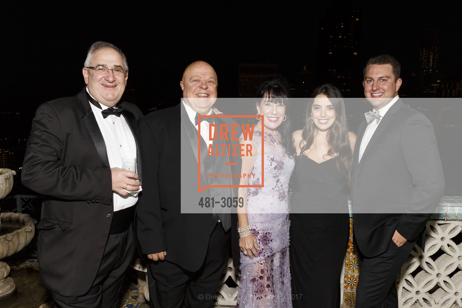 Gerry Ranglas, Jeannie Ranglas, Alexis Ranglas, Ramen Behseta, Alexis Behseta, 2017 Elios Hellenic Charity Ball at the Fairmont, Fairmont Hotel, November 4th, 2017, Photo #481-3059 Gerry Ranglas, Jeannie Ranglas, Alexis Ranglas, Ramen Behseta, Alexis Behseta, Photo #481-3059