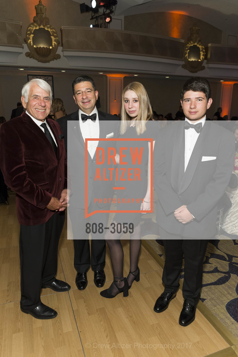 John Grillos, Dimitrius Theodoropoulos, Christina Theodoropoulos, Alexander Theodoropoulos, 2017 Elios Hellenic Charity Ball at the Fairmont, Fairmont Hotel, November 4th, 2017, Photo #808-3059 John Grillos, Dimitrius Theodoropoulos, Christina Theodoropoulos, Alexander Theodoropoulos, Photo #808-3059