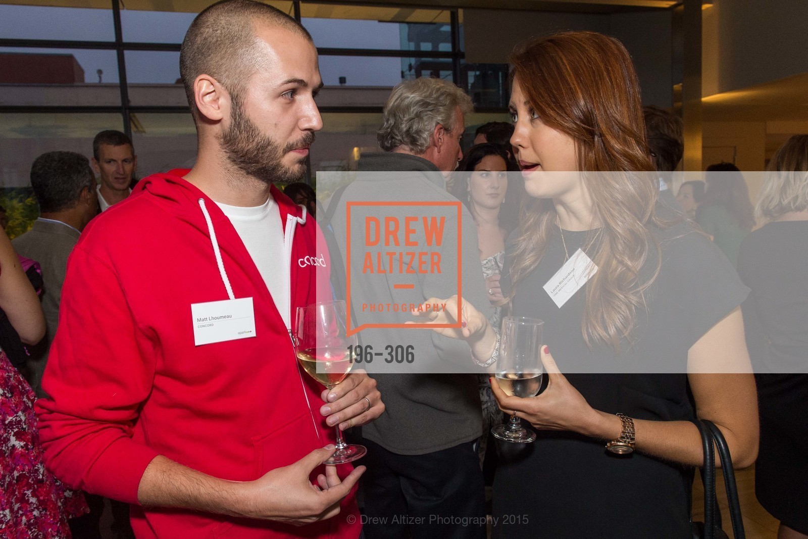 Matt Lahoumeau, Laura Richardson, Sparkpr’s Annual Rooftop Soirée, The Battery Penthouse, September 22nd, 2015,Drew Altizer, Drew Altizer Photography, full-service agency, private events, San Francisco photographer, photographer california