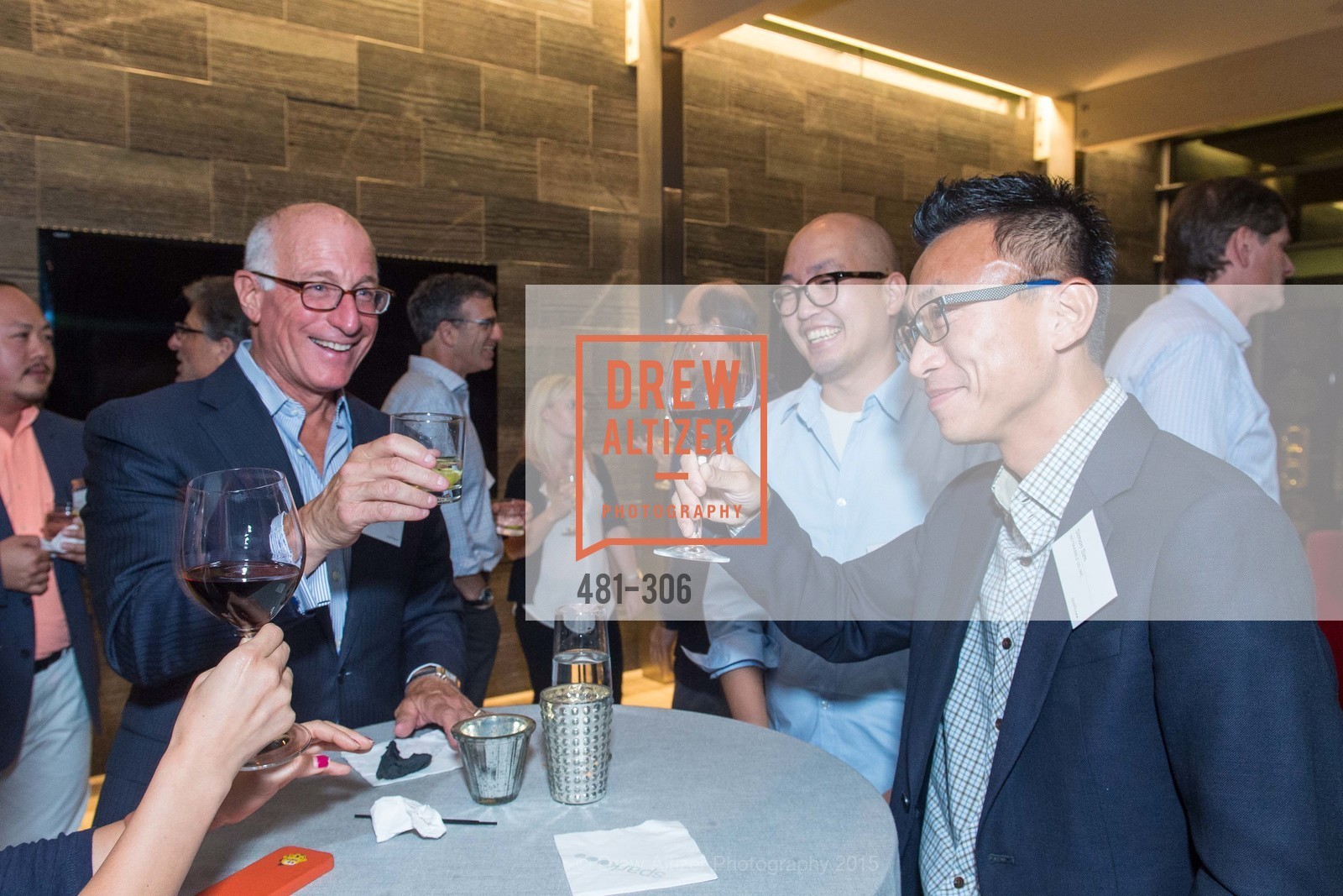 Michael Santimauro, Jenna Kwat, Joseph Kim, Simon Sim, Gucci & Vogue Dinner, The Battery Penthouse. The Battery Penthouse, September 22nd, 2015, Photo #481-306 Michael Santimauro, Jenna Kwat, Joseph Kim, Simon Sim, Photo #481-306