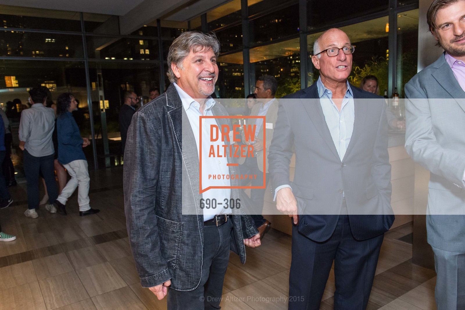 Alan Soucy, Michael Santimauro, Gucci & Vogue Dinner, The Battery Penthouse. The Battery Penthouse, September 22nd, 2015, Photo #690-306 Alan Soucy, Michael Santimauro, Photo #690-306