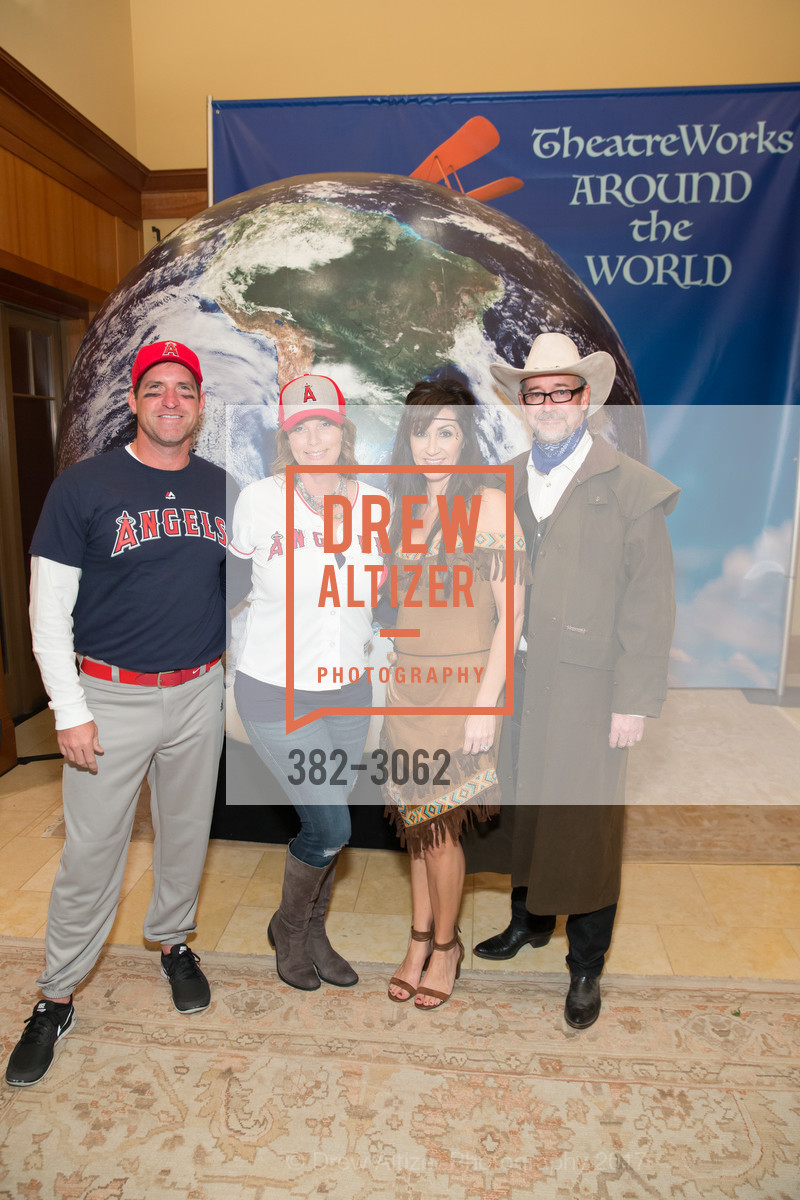 Scott Reilly, Taunya Reilly, Crystal Luna, Ken Yarnell, TheatreWorks Around the World 2017, Sharon Heights Golf & Country Club. 2900 Sand Hill Road, November 4th, 2017, Photo #382-3062 Scott Reilly, Taunya Reilly, Crystal Luna, Ken Yarnell, Photo #382-3062
