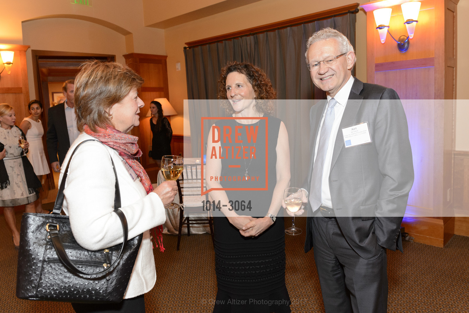 Esther John, Gina Maya, Art De Geus, Human Rights Watch dinner at Sharon Heights 2017, Sharon Heights Golf & Country Club Palo Alto. 2900 Sand Hill Rd, Menlo Park, CA 94025, November 7th, 2017, Photo #1014-3064 Esther John, Gina Maya, Art De Geus, Photo #1014-3064