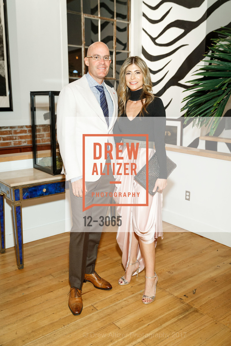 Spencer Wells, Alexandra Wells, Jo Malone and SFFILM dinner honoring the film DARKEST HOUR, Ken Fulk Design. 310 7th Street, November 6th, 2017, Photo #12-3065 Spencer Wells, Alexandra Wells, Photo #12-3065
