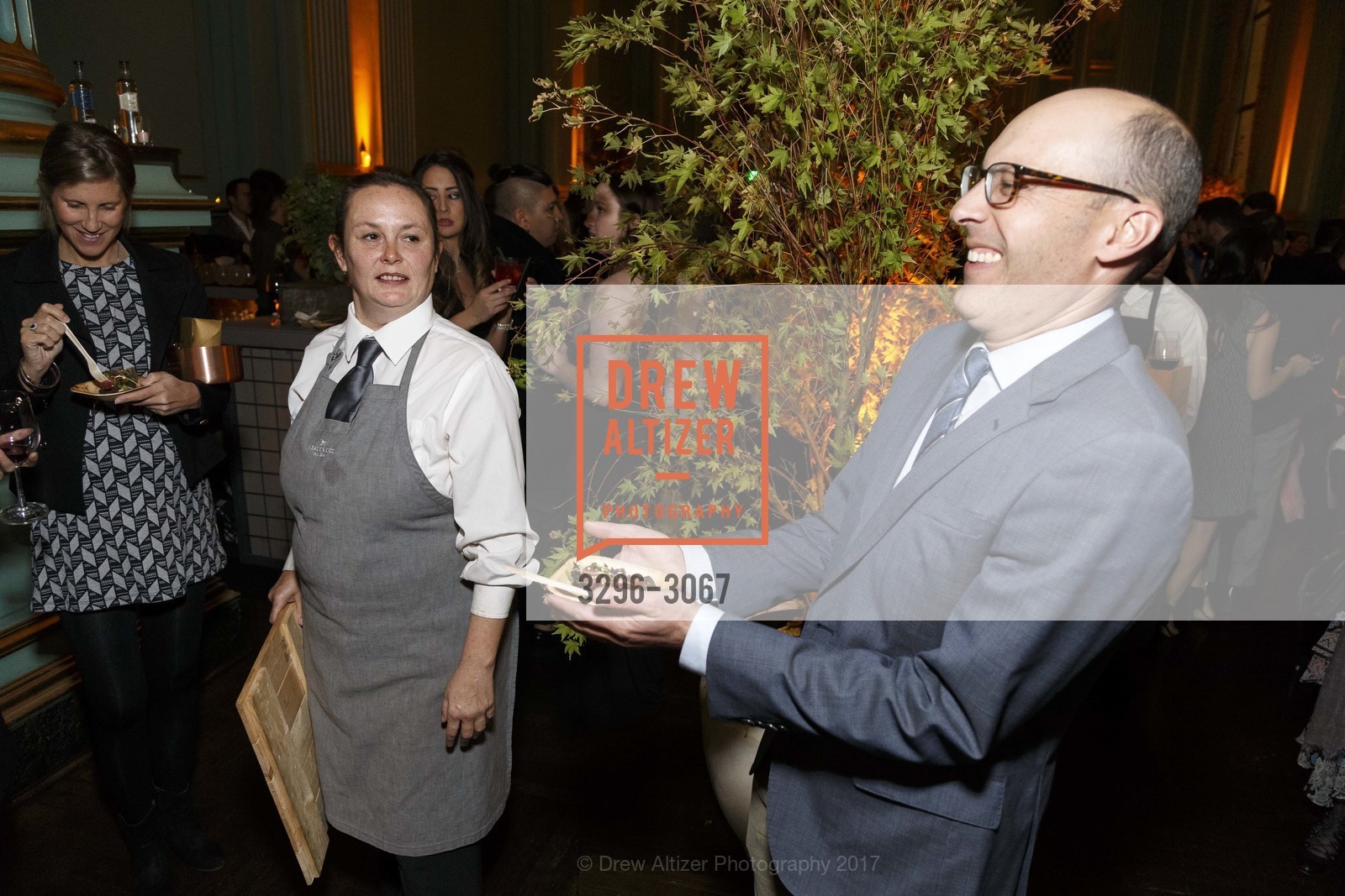Jon Steinberg, Alexis Collentine, The 2nd Annual Saucy Awards, Herbst Theater and Green Room. 401 Van Ness Ave, November 6th, 2017, Photo #3296-3067 Jon Steinberg, Alexis Collentine, Photo #3296-3067