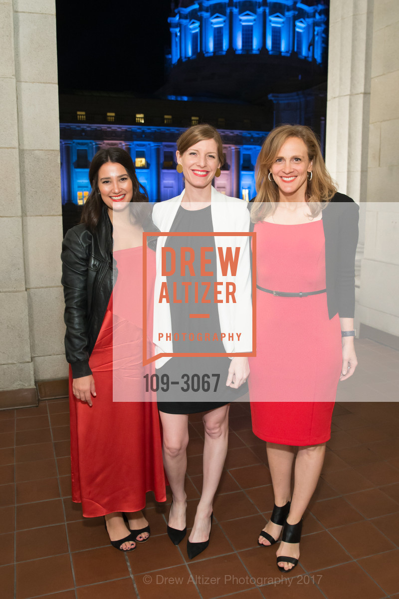Alex Loscher, Angela Cerreta, Christa Quarles, The 2nd Annual Saucy Awards, Herbst Theater and Green Room. 401 Van Ness Ave, November 6th, 2017, Photo #109-3067 Alex Loscher, Angela Cerreta, Christa Quarles, Photo #109-3067