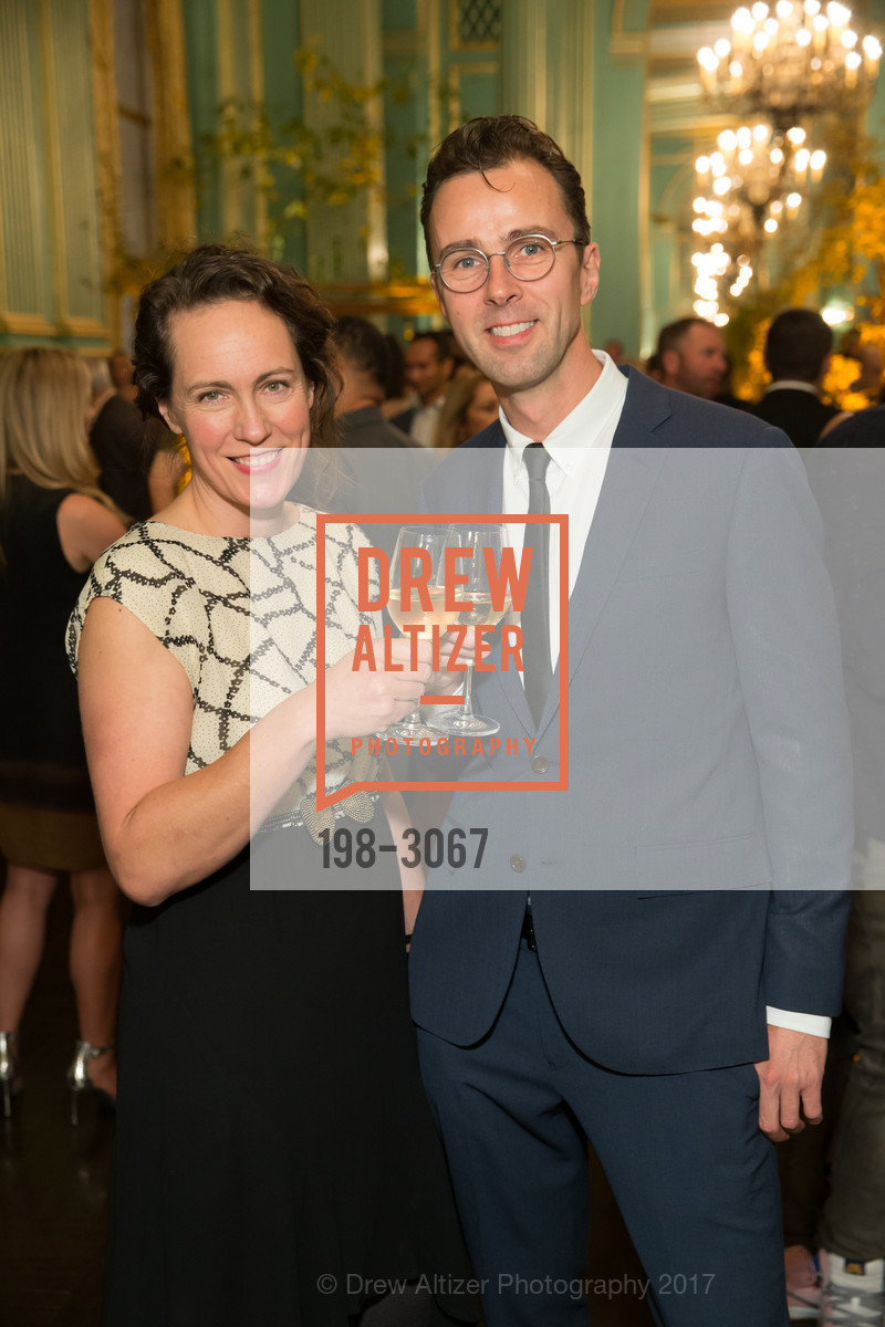 Nichole Accettola, Joachim Majholm, The 2nd Annual Saucy Awards, Herbst Theater and Green Room. 401 Van Ness Ave, November 6th, 2017, Photo #198-3067 Nichole Accettola, Joachim Majholm, Photo #198-3067