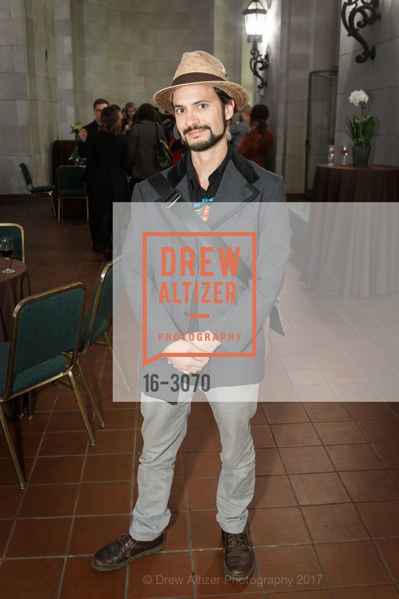 Mateo Hinojosa, Community Arts Stabilization Trust (CAST) Thank You Party, SFAC Gallery, Herbst Building. 401 Van Ness Avenue, November 7th, 2017, Photo #16-3070 Mateo Hinojosa, Photo #16-3070