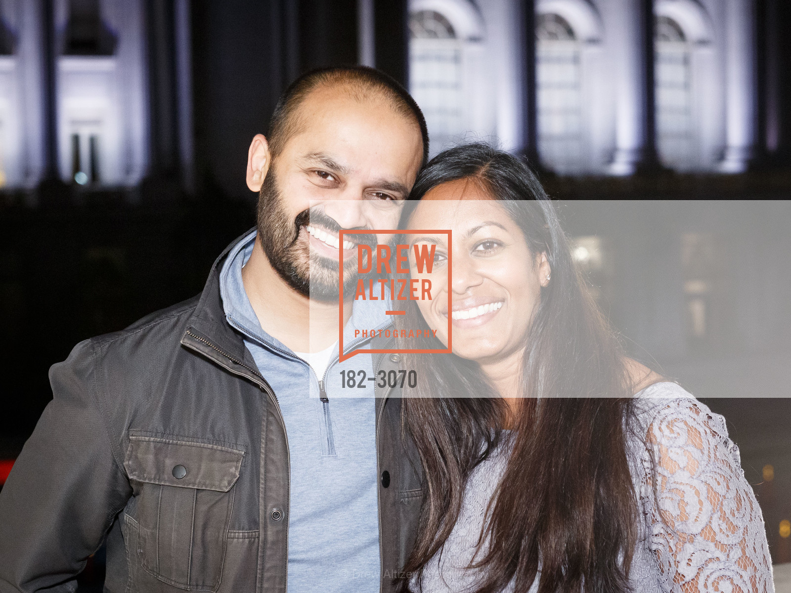 Brian D'Silva, Suneetha Venigalla, Community Arts Stabilization Trust (CAST) Thank You Party, SFAC Gallery, Herbst Building. 401 Van Ness Avenue, Photo #182-3070 Brian D'Silva, Suneetha Venigalla, Photo #182-3070