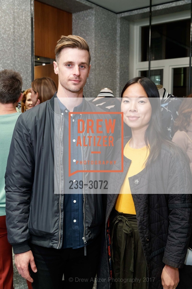 Colin Trenter, Jen Szeto, Valentino Celebrates Men's Collection, Valentino Store. 05 Grant Avenue, November 7th, 2017, Photo #239-3072 Colin Trenter, Jen Szeto, Photo #239-3072