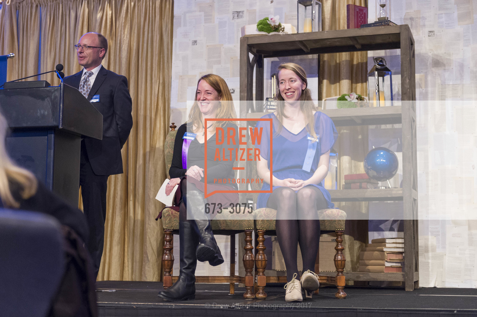 Jeremy Reiter, Suzanne Goldstein, Lauren Byrnes, ARCS Scholar Awards Celebration, The Ritz-Carlton. 600 Stockton Street, November 8th, 2017, Photo #673-3075 Jeremy Reiter, Suzanne Goldstein, Lauren Byrnes, Photo #673-3075