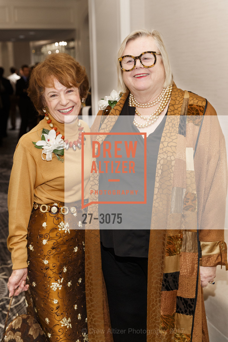 Peggy Huntington, Donna Casey, ARCS Scholar Awards Celebration, The Ritz-Carlton. 600 Stockton Street, November 8th, 2017, Photo #27-3075 Peggy Huntington, Donna Casey, Photo #27-3075