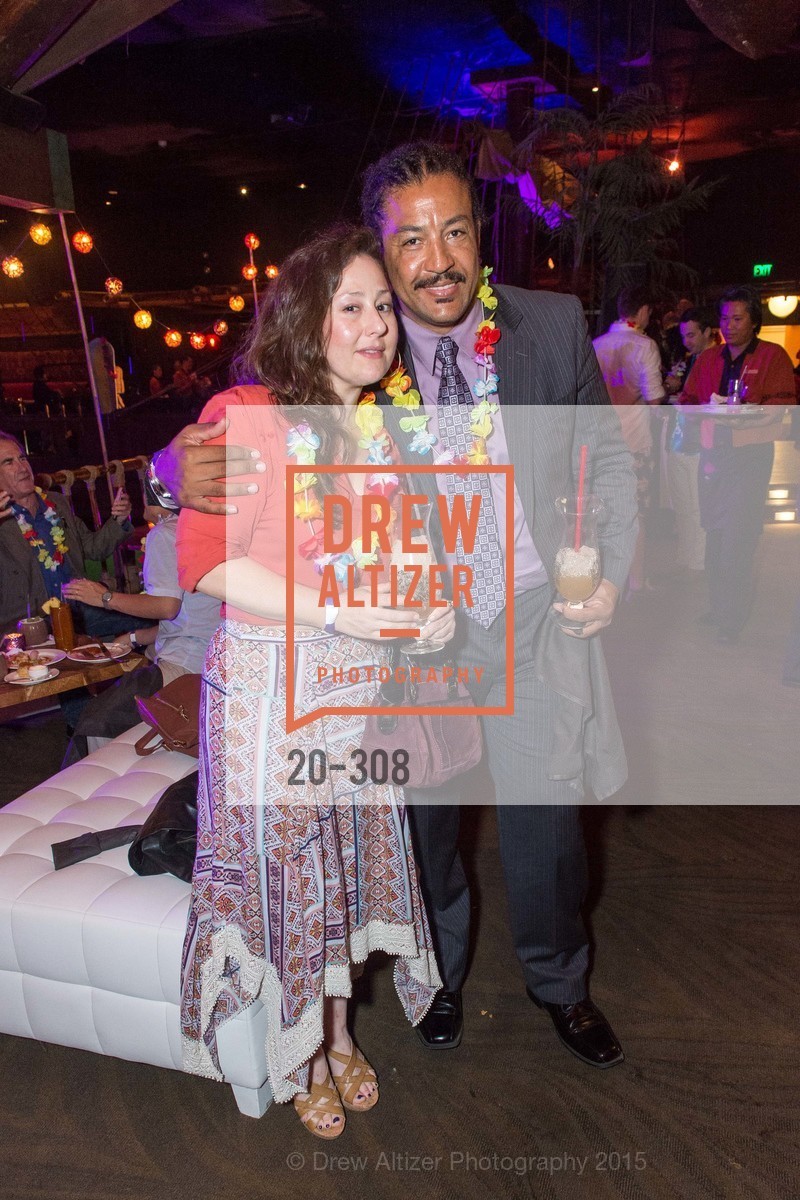 Carly Wheedon, Jack Thompson, Tonga Room & Hurricane Bar Celebrates 70 Years of Tiki Glory, Fairmont, September 23rd, 2015,Drew Altizer, Drew Altizer Photography, full-service agency, private events, San Francisco photographer, photographer california