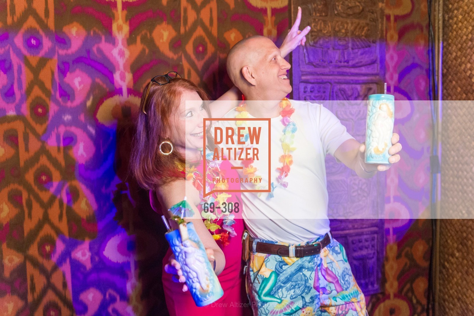 Suzanne Kushner, Aaron Kushner, Tonga Room & Hurricane Bar Celebrates 70 Years of Tiki Glory, Fairmont, September 23rd, 2015,Drew Altizer, Drew Altizer Photography, full-service event agency, private events, San Francisco photographer, photographer California