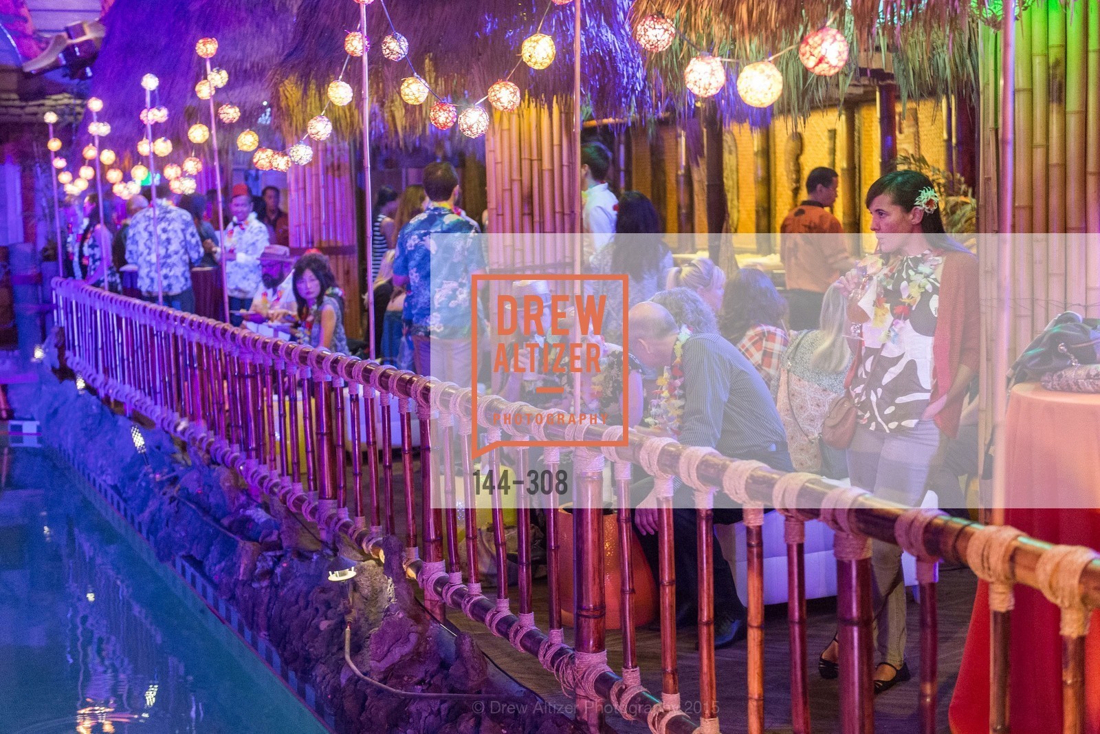Atmosphere, Tonga Room & Hurricane Bar Celebrates 70 Years of Tiki Glory, Fairmont, September 23rd, 2015,Drew Altizer, Drew Altizer Photography, full-service agency, private events, San Francisco photographer, photographer california