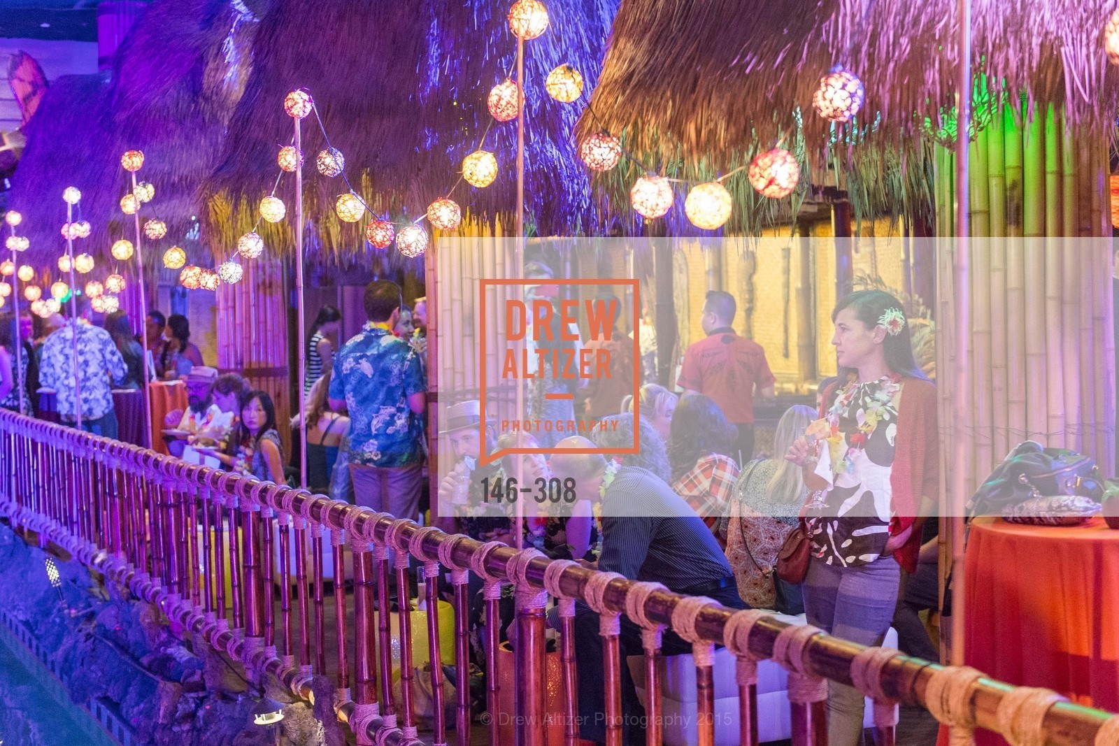 Atmosphere, Tonga Room & Hurricane Bar Celebrates 70 Years of Tiki Glory, Fairmont, September 23rd, 2015,Drew Altizer, Drew Altizer Photography, full-service agency, private events, San Francisco photographer, photographer california