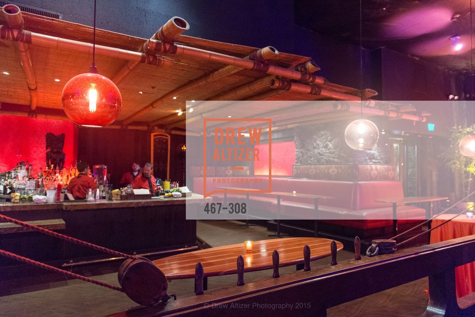 Atmosphere, Tonga Room & Hurricane Bar Celebrates 70 Years of Tiki Glory, Fairmont, September 23rd, 2015,Drew Altizer, Drew Altizer Photography, full-service agency, private events, San Francisco photographer, photographer california