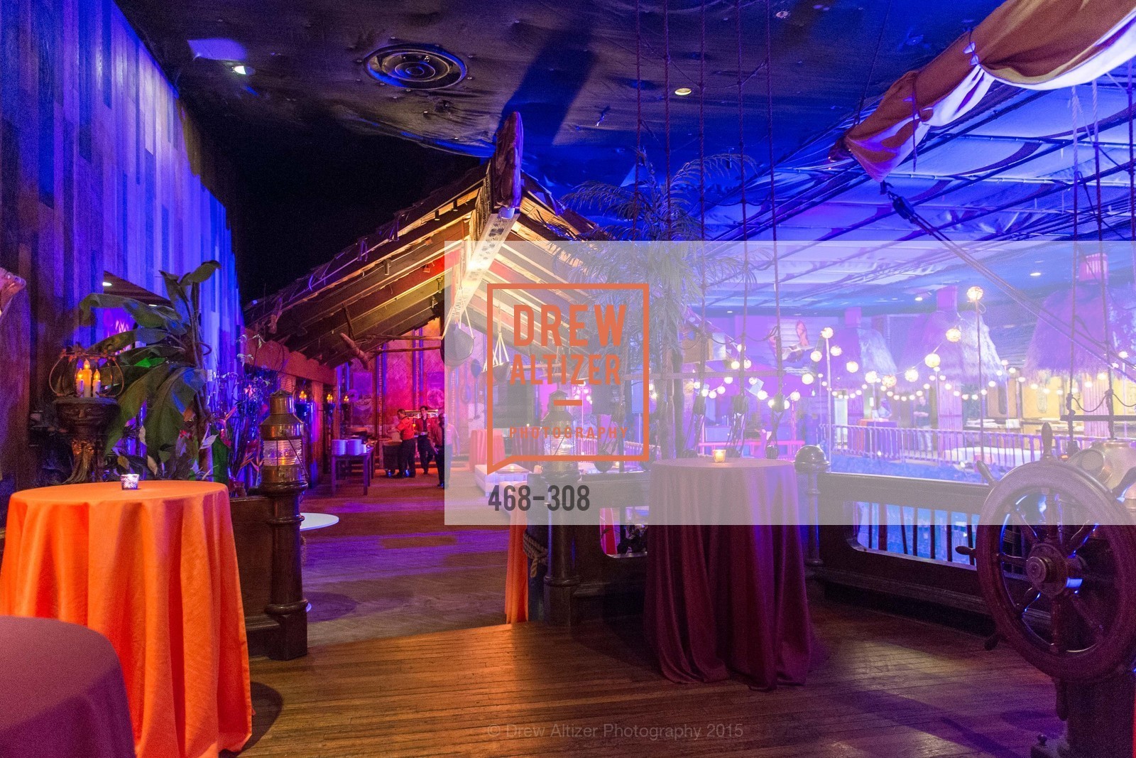 Atmosphere, Tonga Room & Hurricane Bar Celebrates 70 Years of Tiki Glory, Fairmont, September 23rd, 2015,Drew Altizer, Drew Altizer Photography, full-service agency, private events, San Francisco photographer, photographer california