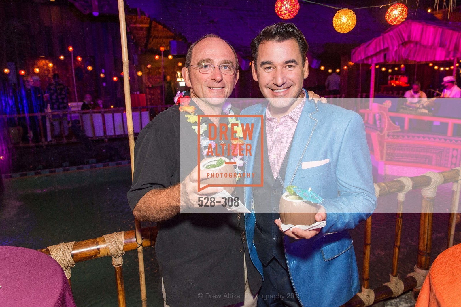 Tom Klein, Joel Ridell, Tonga Room & Hurricane Bar Celebrates 70 Years of Tiki Glory, Fairmont, September 23rd, 2015,Drew Altizer, Drew Altizer Photography, full-service agency, private events, San Francisco photographer, photographer california