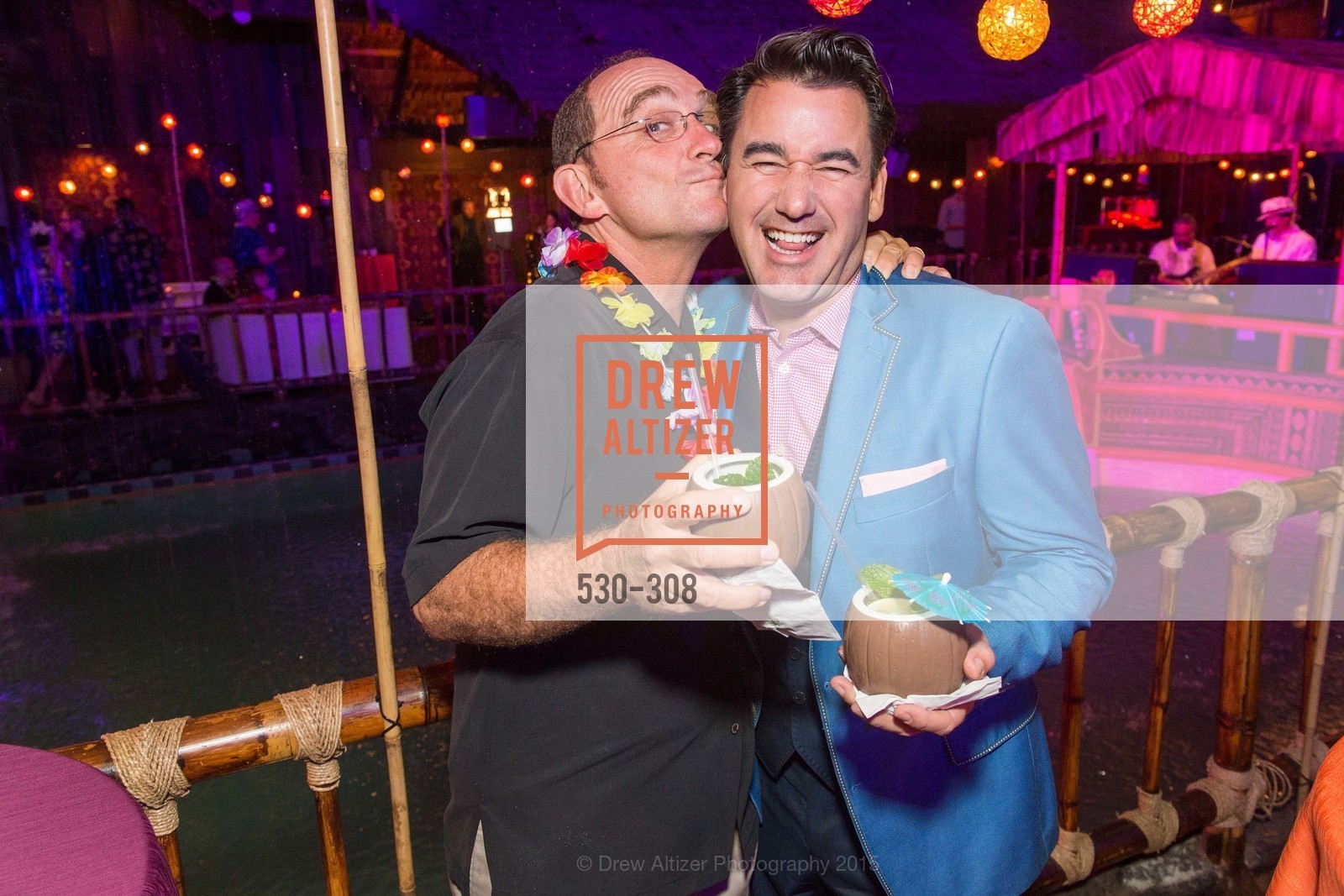 Tom Klein, Joel Ridell, Tonga Room & Hurricane Bar Celebrates 70 Years of Tiki Glory, Fairmont, September 23rd, 2015,Drew Altizer, Drew Altizer Photography, full-service agency, private events, San Francisco photographer, photographer california