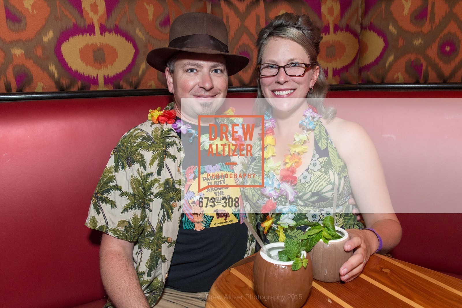 Joshua Bell, Susan Bell, Tonga Room & Hurricane Bar Celebrates 70 Years of Tiki Glory, Fairmont, September 23rd, 2015,Drew Altizer, Drew Altizer Photography, full-service event agency, private events, San Francisco photographer, photographer California
