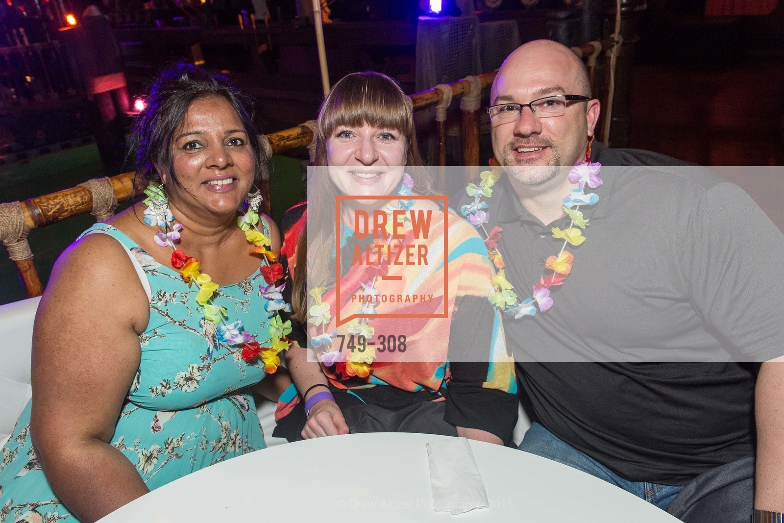 Jade Rao, Shannon Cootechok, Brad Eslinger, Tonga Room & Hurricane Bar Celebrates 70 Years of Tiki Glory, Fairmont, September 23rd, 2015,Drew Altizer, Drew Altizer Photography, full-service agency, private events, San Francisco photographer, photographer california