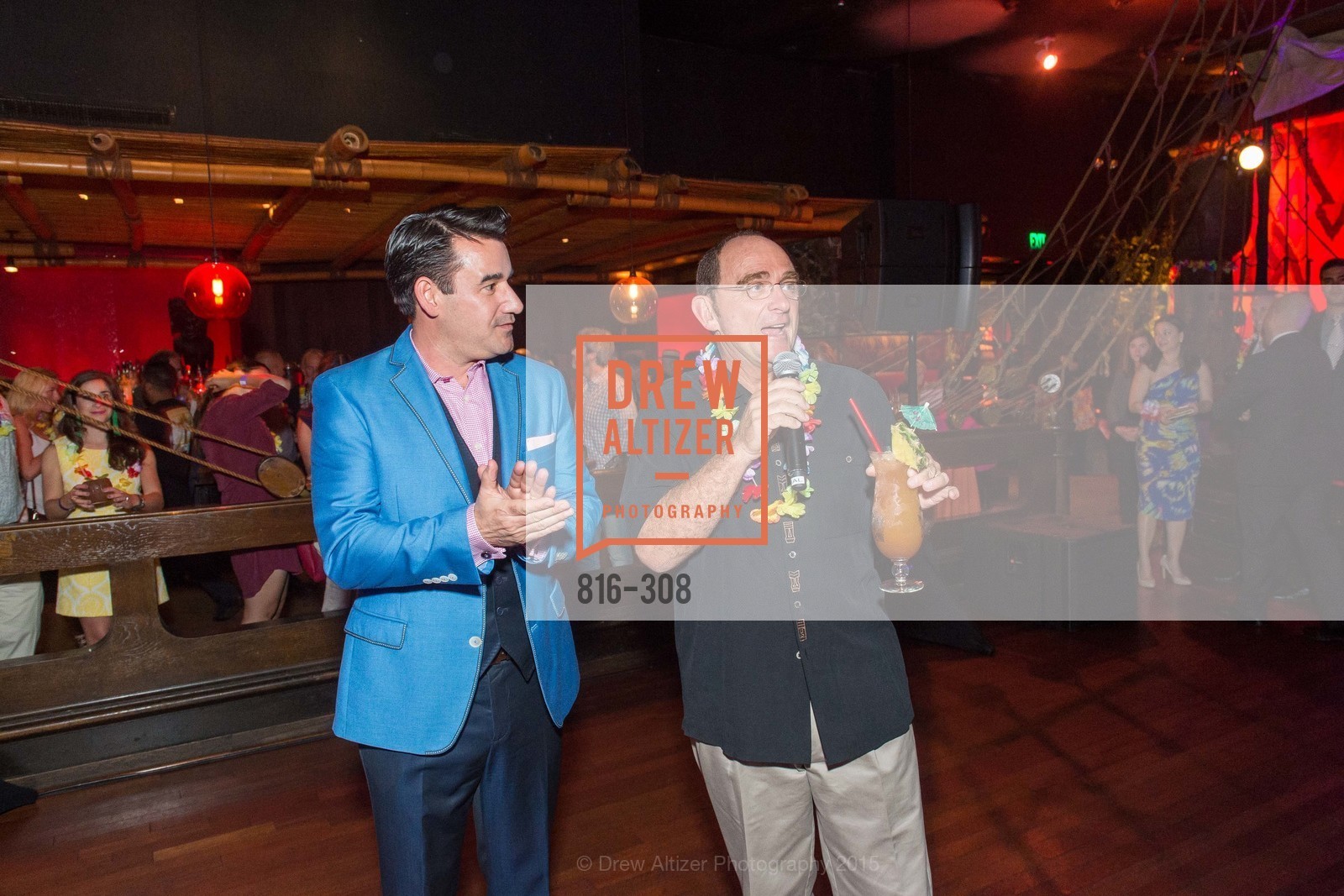 Joel Riddell, Tom Klein, Tonga Room & Hurricane Bar Celebrates 70 Years of Tiki Glory, Fairmont, September 23rd, 2015,Drew Altizer, Drew Altizer Photography, full-service agency, private events, San Francisco photographer, photographer california
