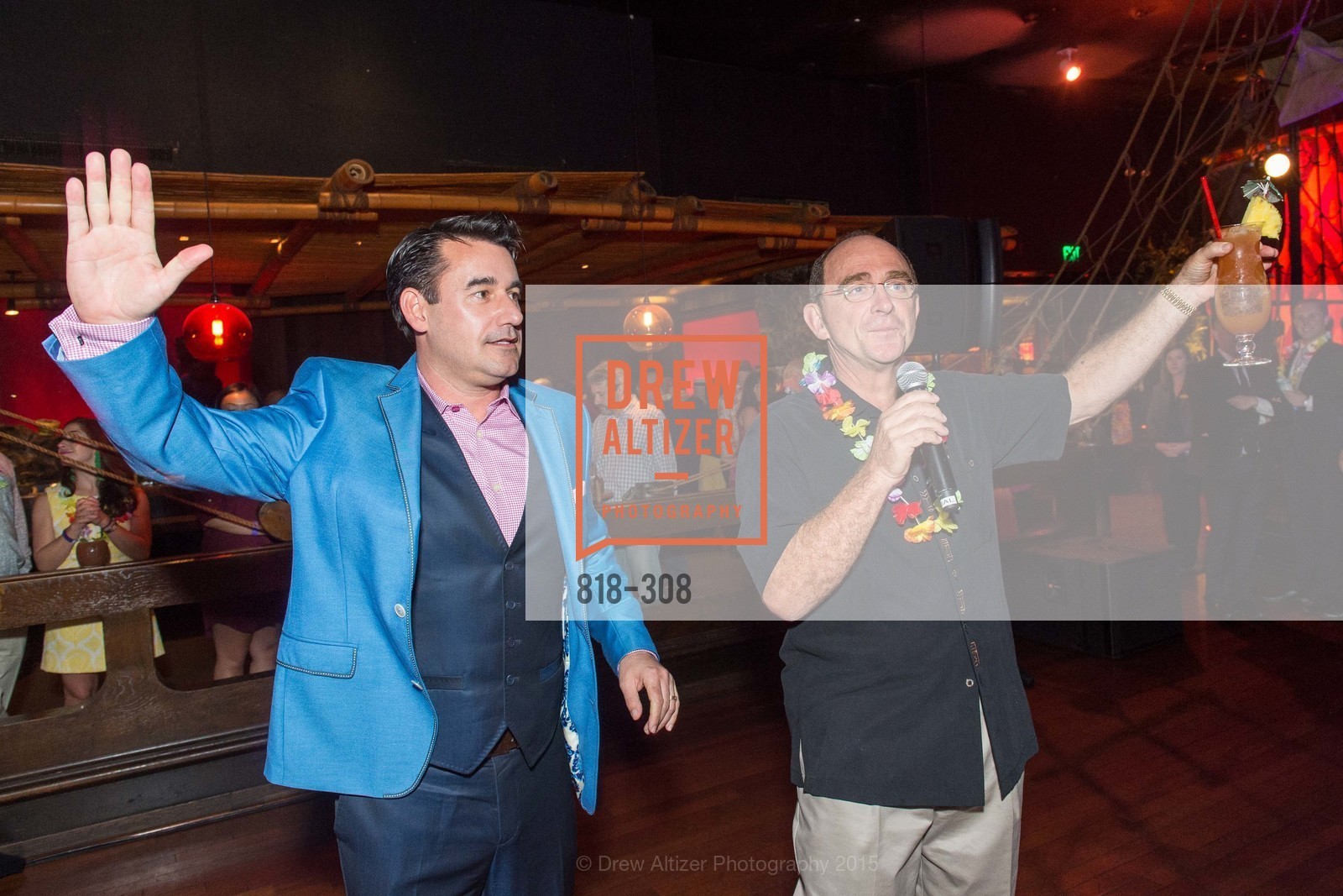 Joel Riddell, Tom Klein, Tonga Room & Hurricane Bar Celebrates 70 Years of Tiki Glory, Fairmont, September 23rd, 2015,Drew Altizer, Drew Altizer Photography, full-service event agency, private events, San Francisco photographer, photographer California