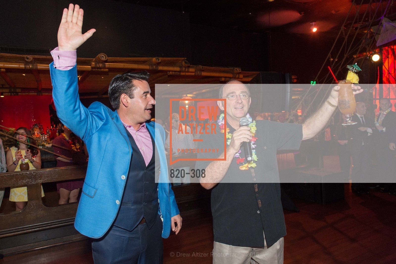 Joel Riddell, Tom Klein, Tonga Room & Hurricane Bar Celebrates 70 Years of Tiki Glory, Fairmont, September 23rd, 2015,Drew Altizer, Drew Altizer Photography, full-service agency, private events, San Francisco photographer, photographer california
