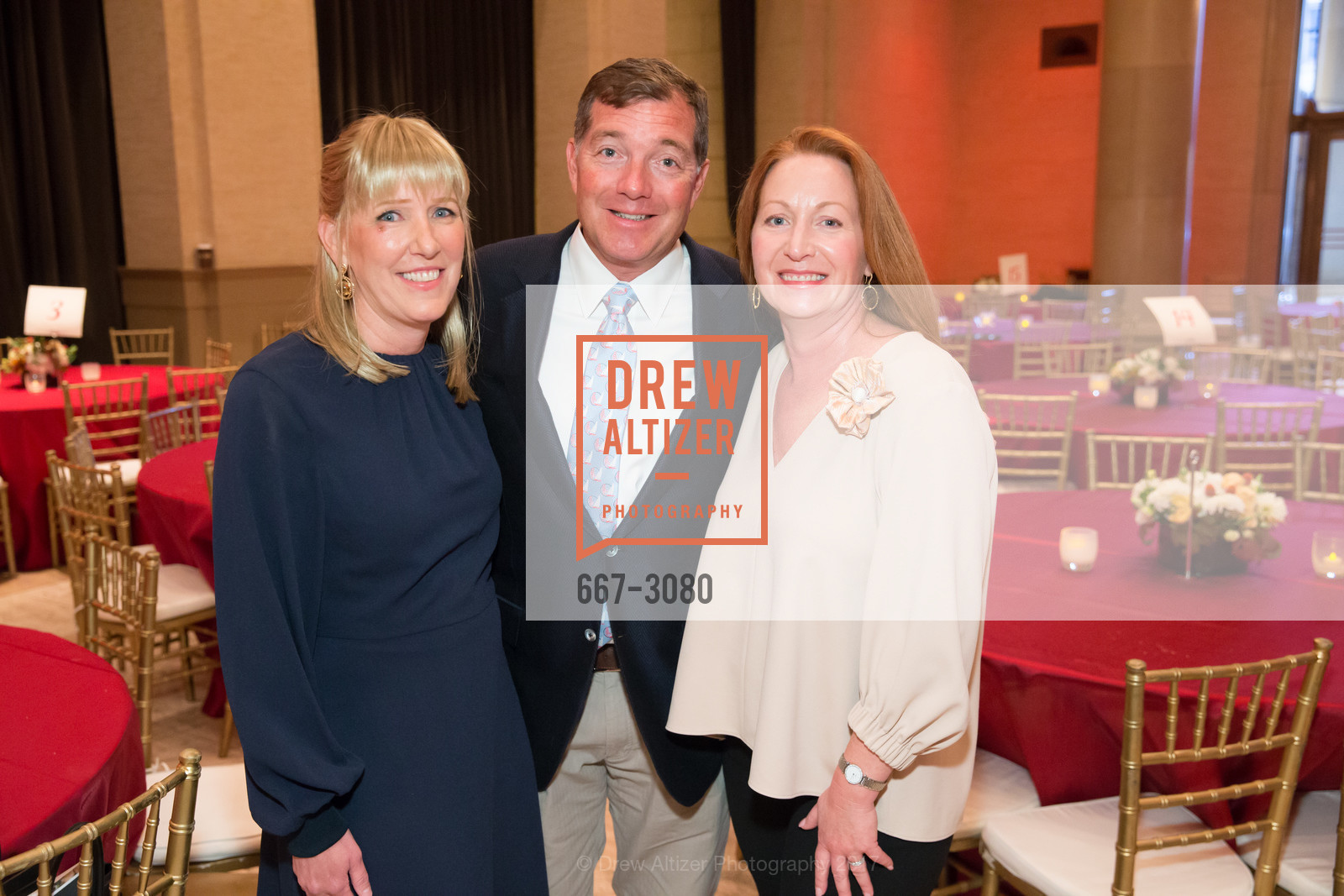 Sonja Perkins, Kathleen Deery, Jon Perkins, Project Glimmer Annual Luncheon, Bently Reserve. 301 Battery St, San Francisco, CA 94111, November 7th, 2017, Photo #667-3080 Sonja Perkins, Kathleen Deery, Jon Perkins, Photo #667-3080