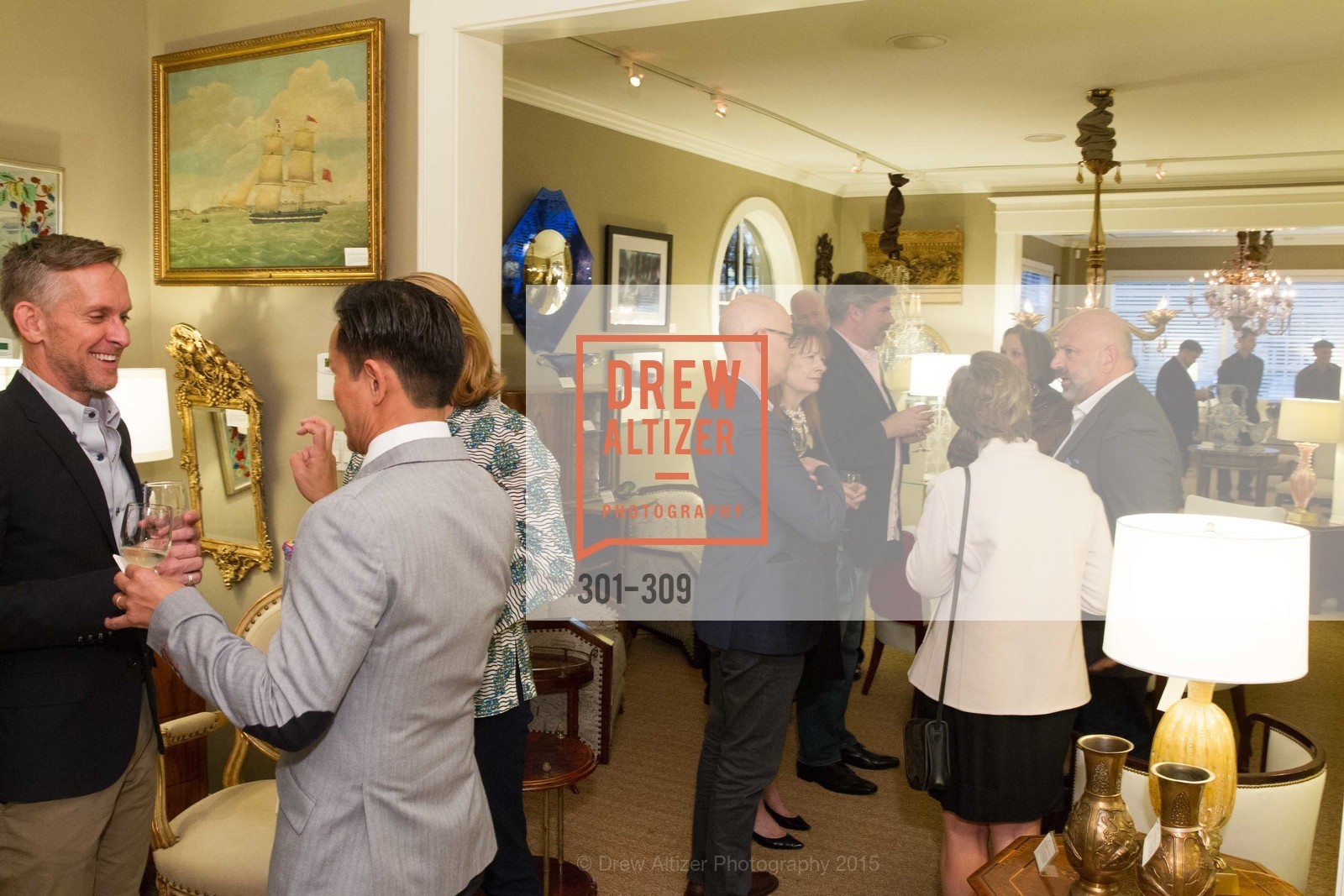 Atmosphere, The San Francisco Fall Antiques Show Designer's Circle cocktail party hosted by epoca, Epoca, September 23rd, 2015,Drew Altizer, Drew Altizer Photography, full-service agency, private events, San Francisco photographer, photographer california