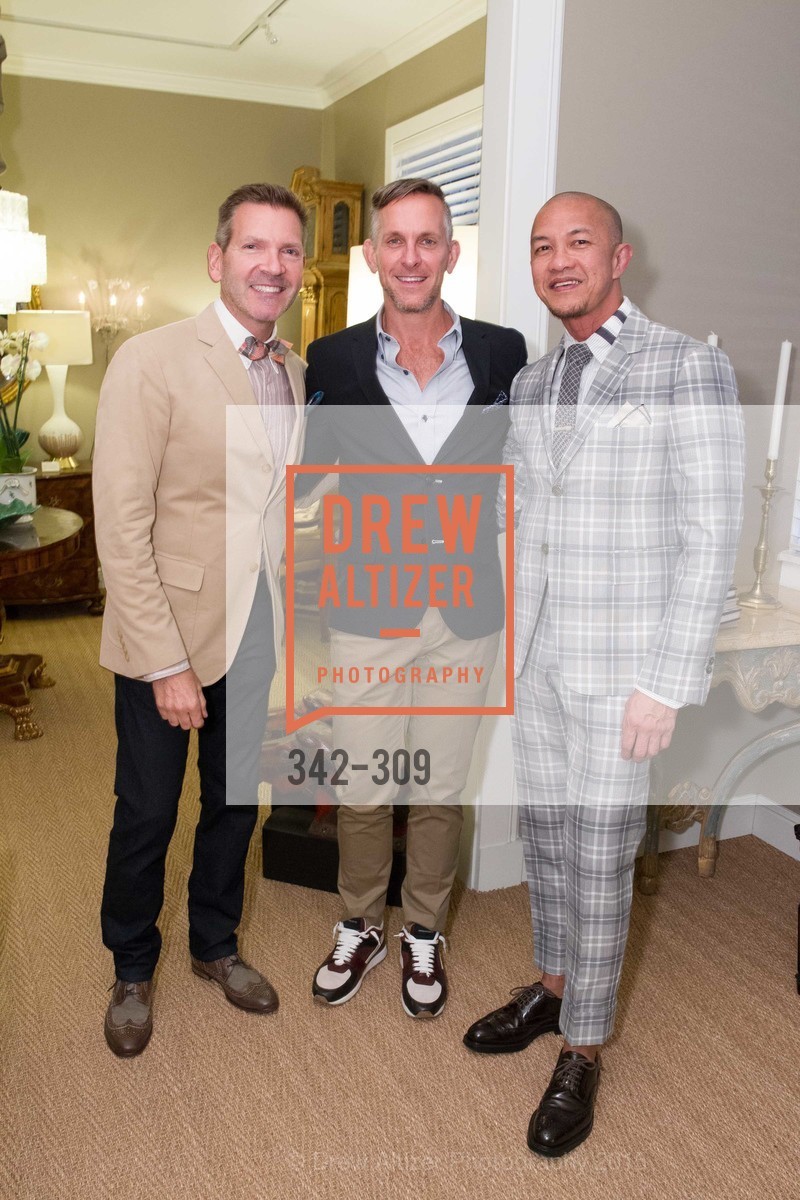 Eric Petsinger, Jay Jeffers, Troy Anicete, The San Francisco Fall Antiques Show Designer's Circle cocktail party hosted by epoca, Epoca, September 23rd, 2015,Drew Altizer, Drew Altizer Photography, full-service event agency, private events, San Francisco photographer, photographer California