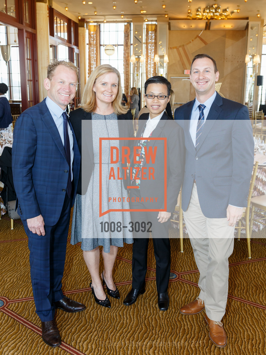 Jamie Dyos, Katie Dyos, Artem Shestopalov, May Truong, SF Opera's Annual Luncheon 2017, Westin St. Francis. 335 Powell Street, San Francisco, November 14th, 2017, Photo #1008-3092 Jamie Dyos, Katie Dyos, Artem Shestopalov, May Truong, Photo #1008-3092