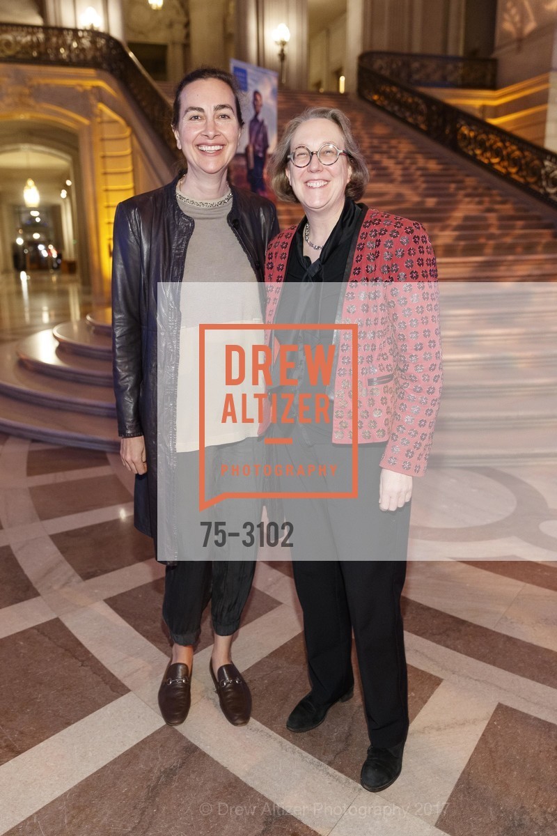 Sarah Ogilvie, Jane Shaw, Human Rights Watch Voices for Justice Gala at SF City Hall, SF City Hall, November 9th, 2017, Photo #75-3102 Sarah Ogilvie, Jane Shaw, Photo #75-3102