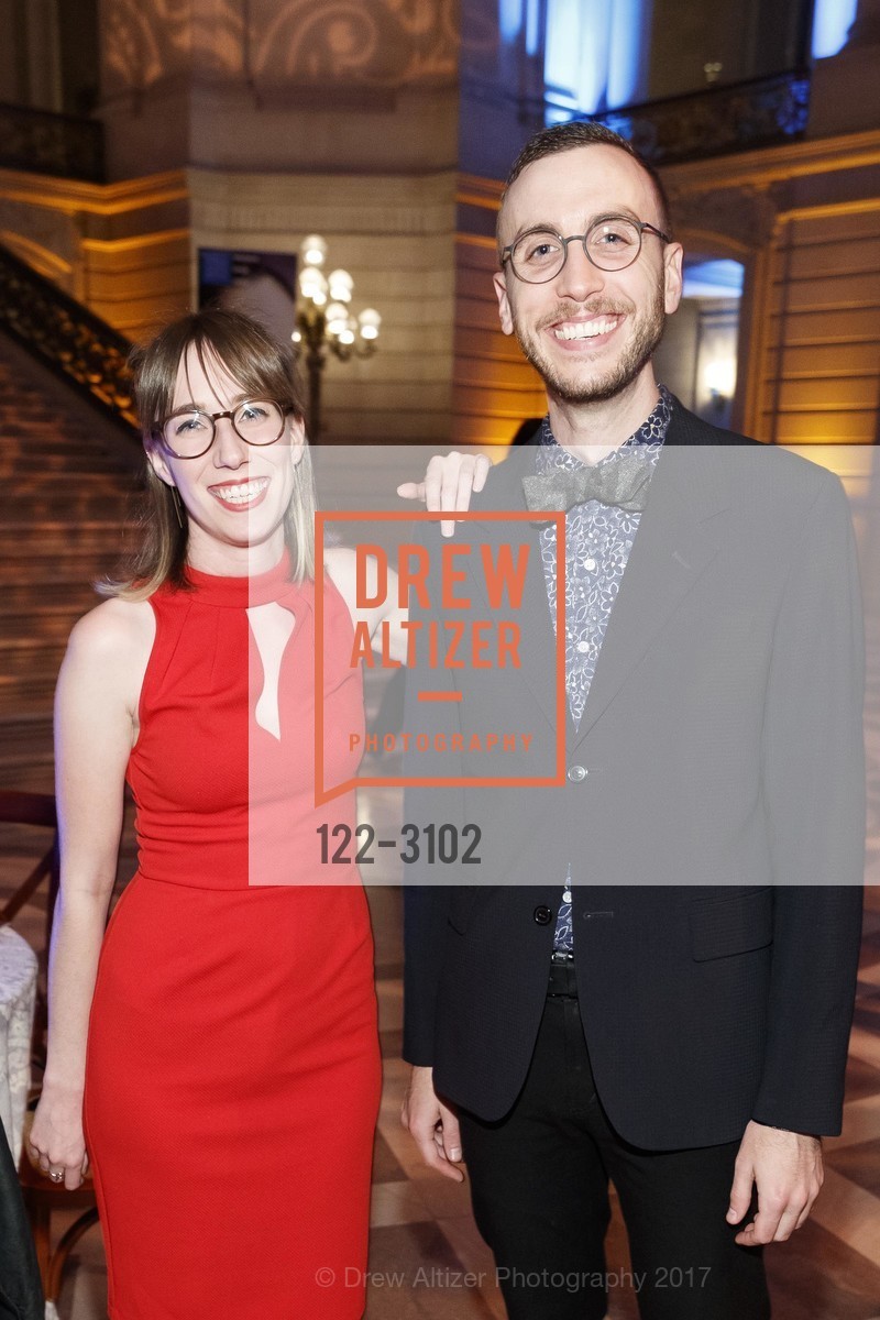 Audrey Van Zee, Kyle Lawson, Human Rights Watch Voices for Justice Gala at SF City Hall, SF City Hall, November 9th, 2017, Photo #122-3102 Audrey Van Zee, Kyle Lawson, Photo #122-3102