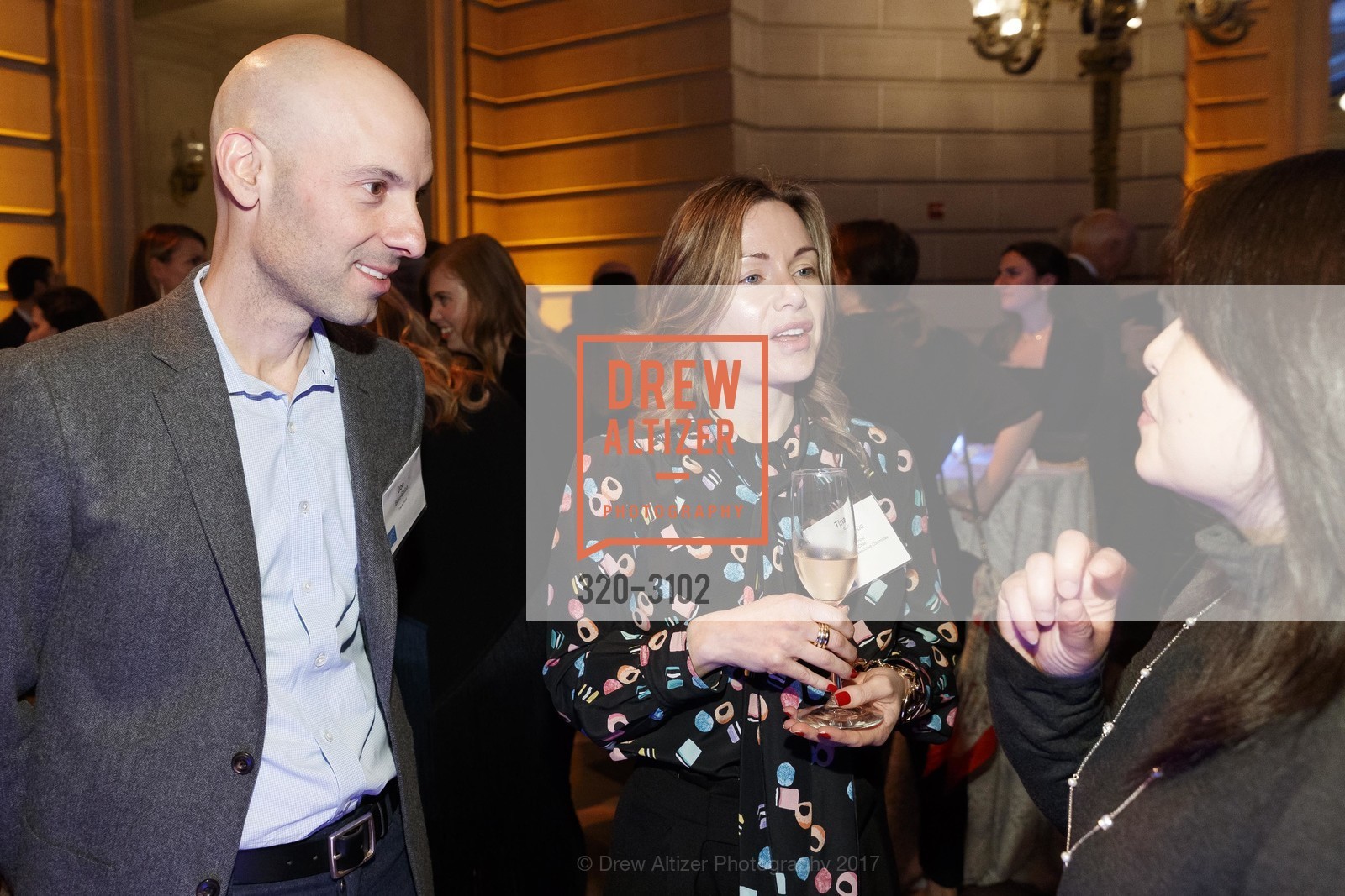 Joe Bou-Saba, Tina Bou-Saba, Human Rights Watch Voices for Justice Gala at SF City Hall, SF City Hall, November 9th, 2017, Photo #320-3102 Joe Bou-Saba, Tina Bou-Saba, Photo #320-3102