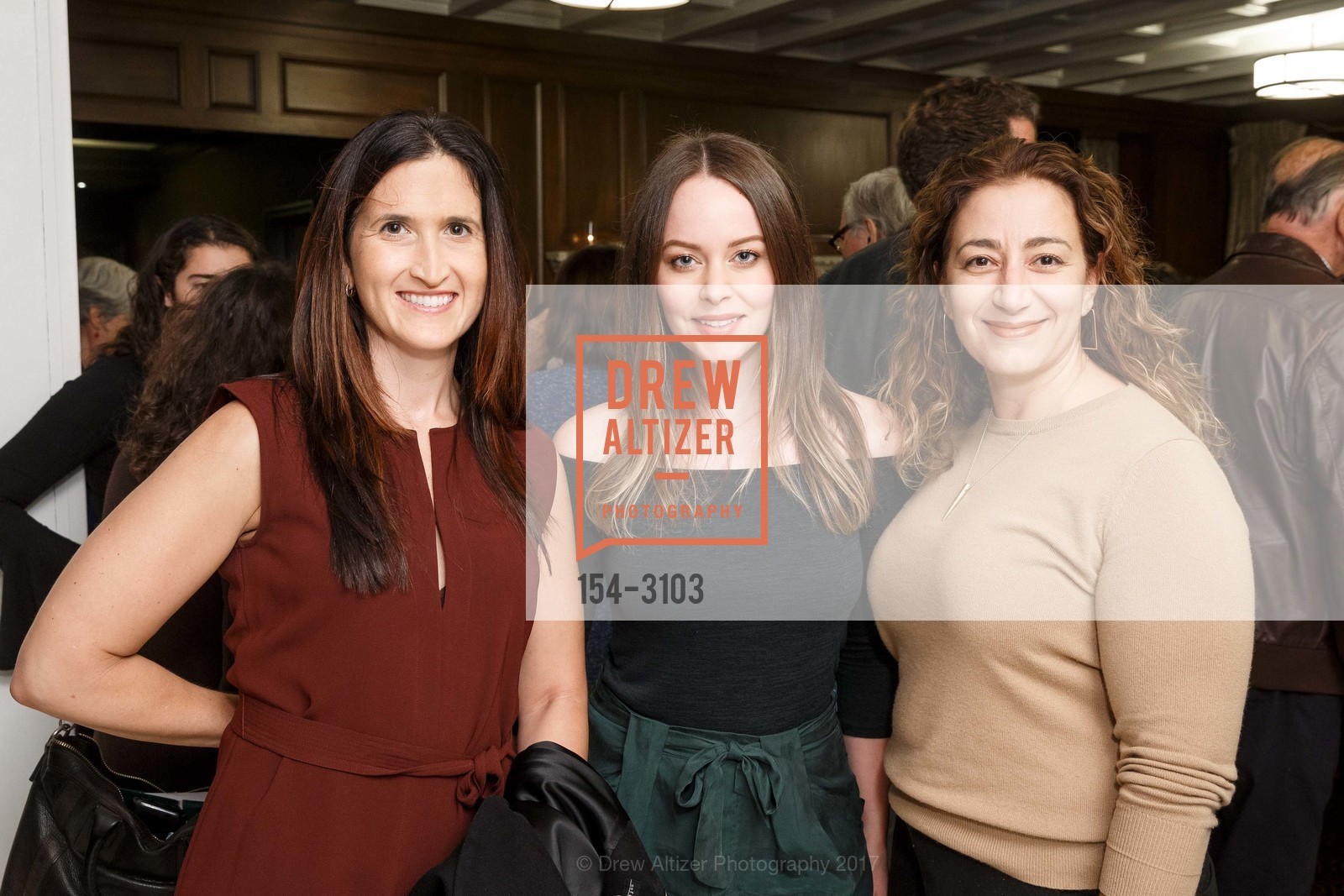 Serra Falk Goldman, Liz Letchford, Gabrielle Tenaglia, Leo T. McCarthy Award & 15th Anniversary Celebration, Julia Morgan Ballroom. 465 California Street, San Francisco, November 9th, 2017, Photo #154-3103 Serra Falk Goldman, Liz Letchford, Gabrielle Tenaglia, Photo #154-3103