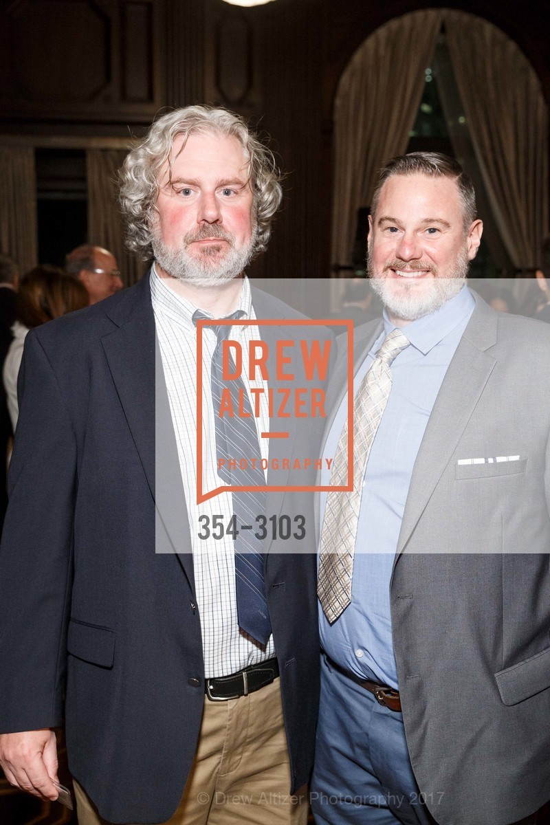 Dave Sebeck, Kip Bridges, Leo T. McCarthy Award & 15th Anniversary Celebration, Julia Morgan Ballroom. 465 California Street, San Francisco, November 9th, 2017, Photo #354-3103 Dave Sebeck, Kip Bridges, Photo #354-3103