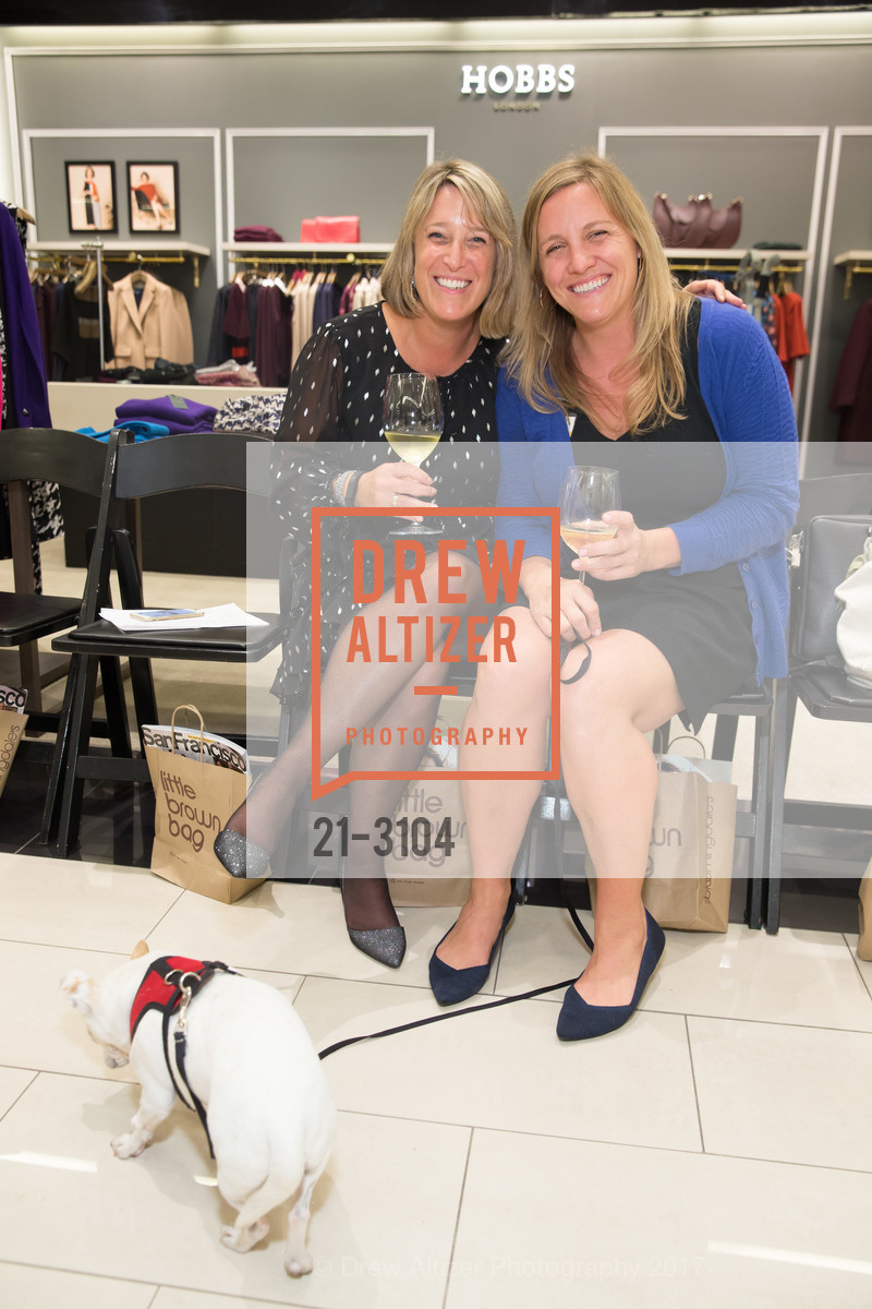 Laurie Routhier, Kristin Hoff, Haute Dog Accessories Fashion Show at Bloomingdales, Bloomingdales San Francisco, The New View on Two. 845 Market Street, November 9th, 2017, Photo #21-3104 Laurie Routhier, Kristin Hoff, Photo #21-3104